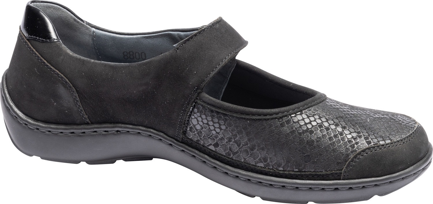 Waldläufer Ballerines à lanières »HENNI«  , Halbschuh, Komfortschuh, Klettschuh in Weite H (= sehr weit)