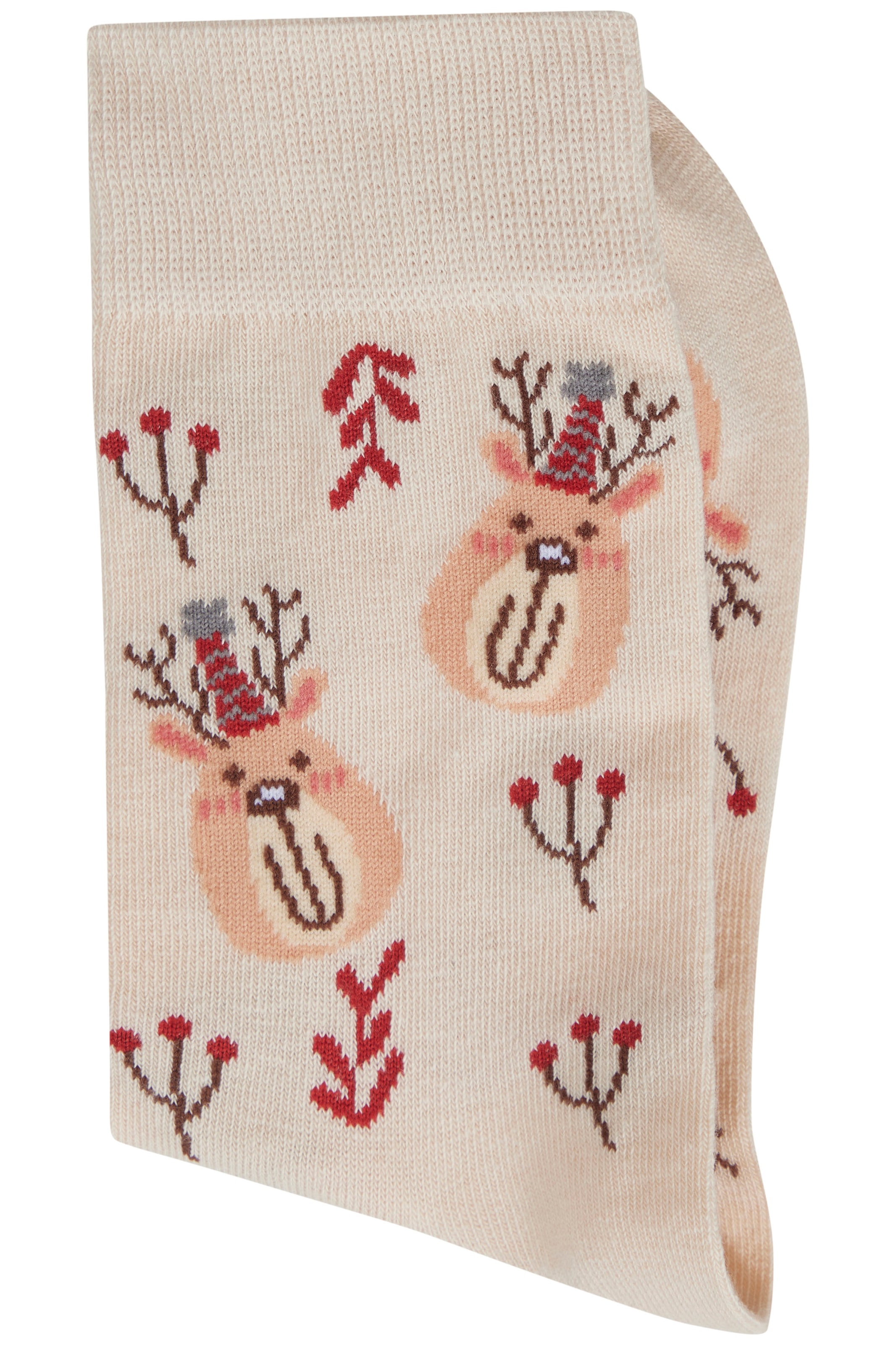 H.I.S Chaussettes basiques Packung, 3 Couple tlg. mit lustigen Weihnachtsmotiven