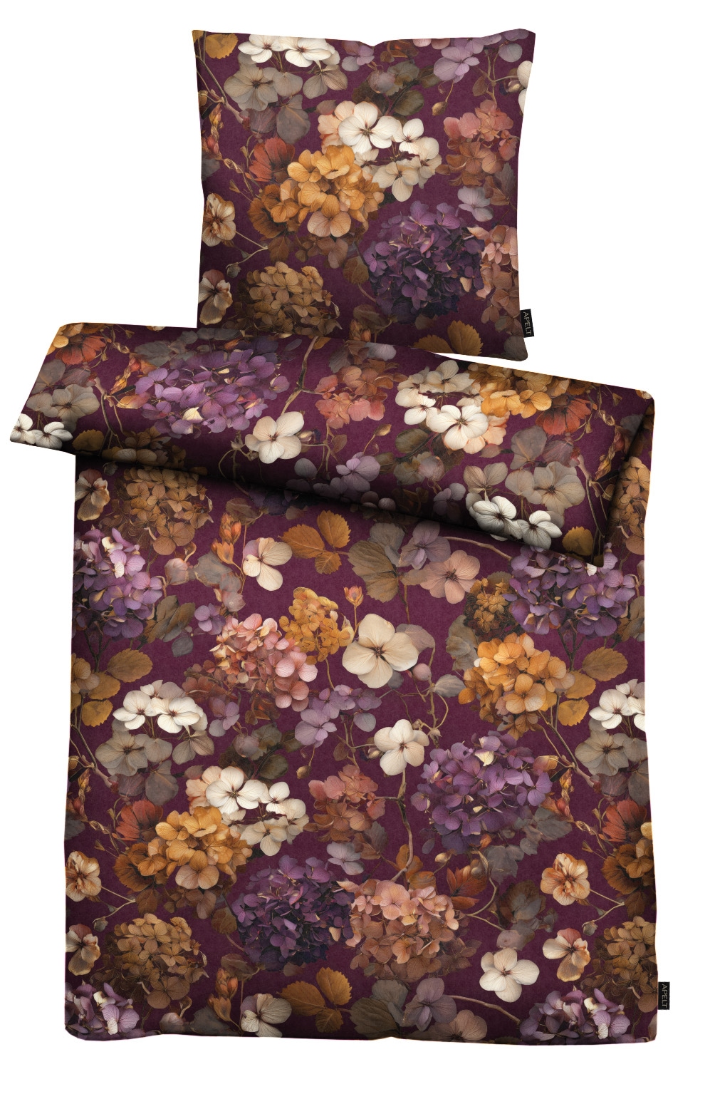 Image of APELT Bettwäsche "Lutetia" 2 Bettwäsche-Set mit Reissverschluss, Baumwoll-Satin, Digitaldruck