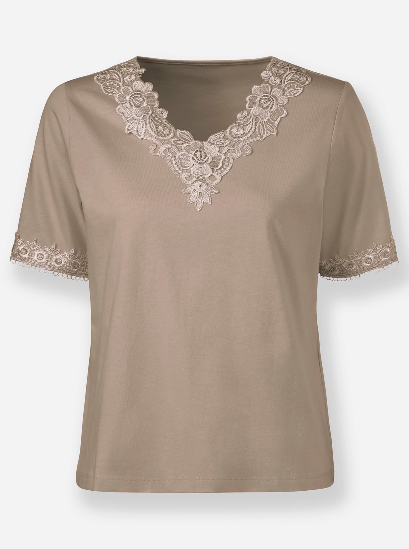 Classic Spitzenshirt »Shirt«, (1 tlg.)