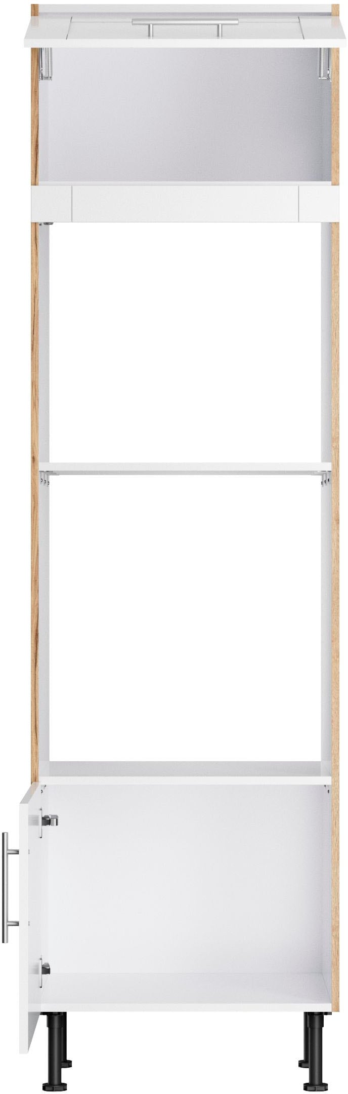 KOCHSTATION Mikrowellenumbauschrank »KS-Ahus«, Breite 60 cm
