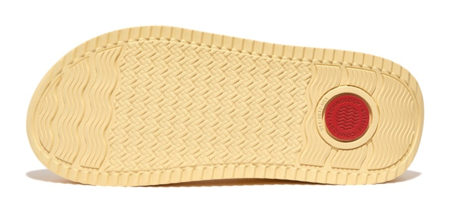 Fitflop Sandale »SURFF WEBBING BACK«, Sommerschuh, Sandalette, Keilabsatz, mit Microwobbleboard - Fussbett