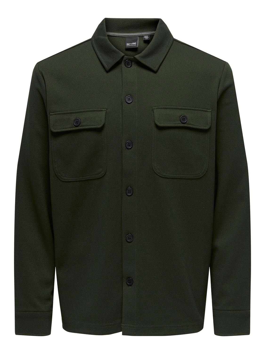 Langarmhemd »ONSNEWKODYL OVERSHIRT SWEAT NOOS«