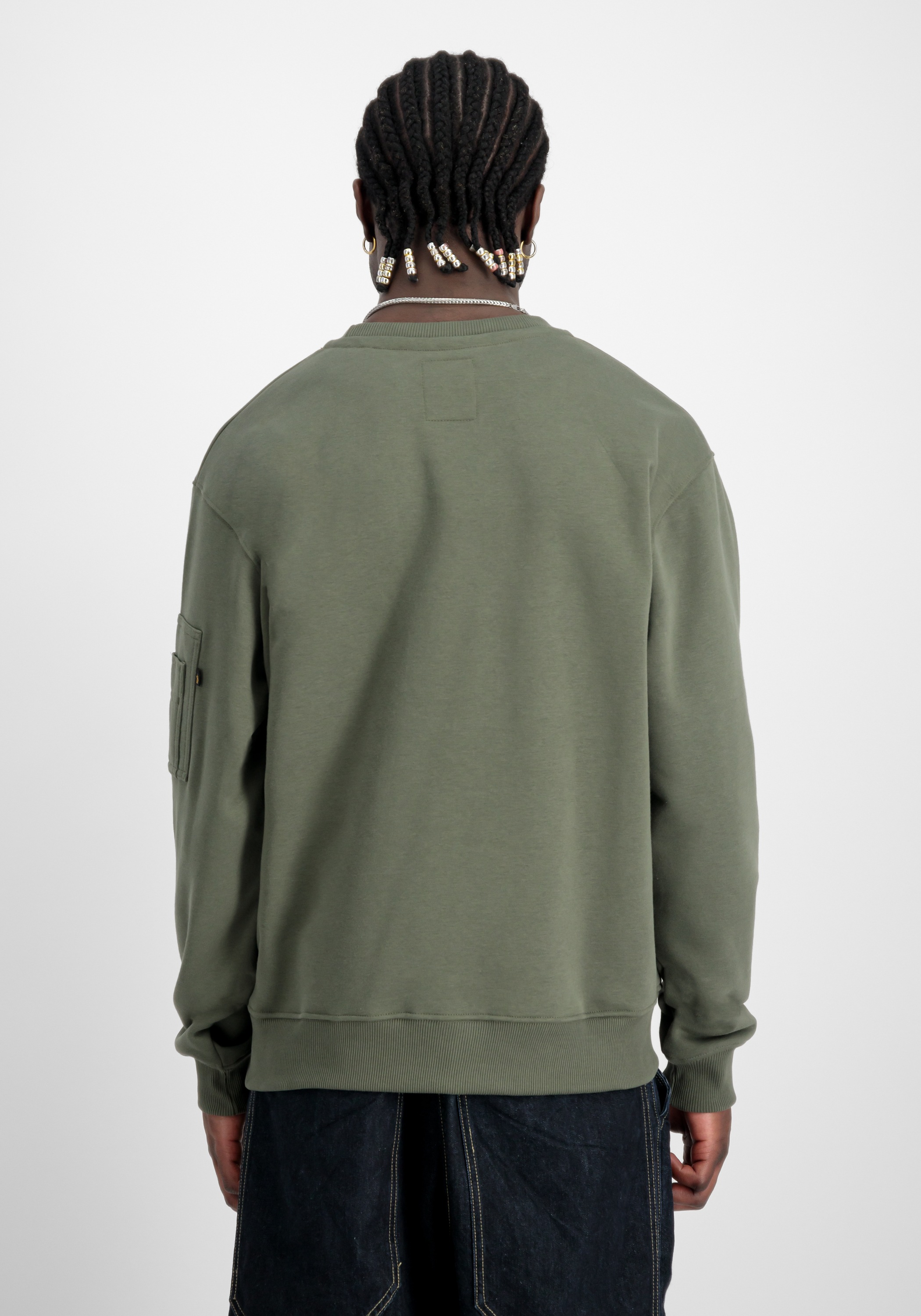 Alpha Industries Sweater »Alpha Industries Men - Sweatshirts Embroidery Sweater«