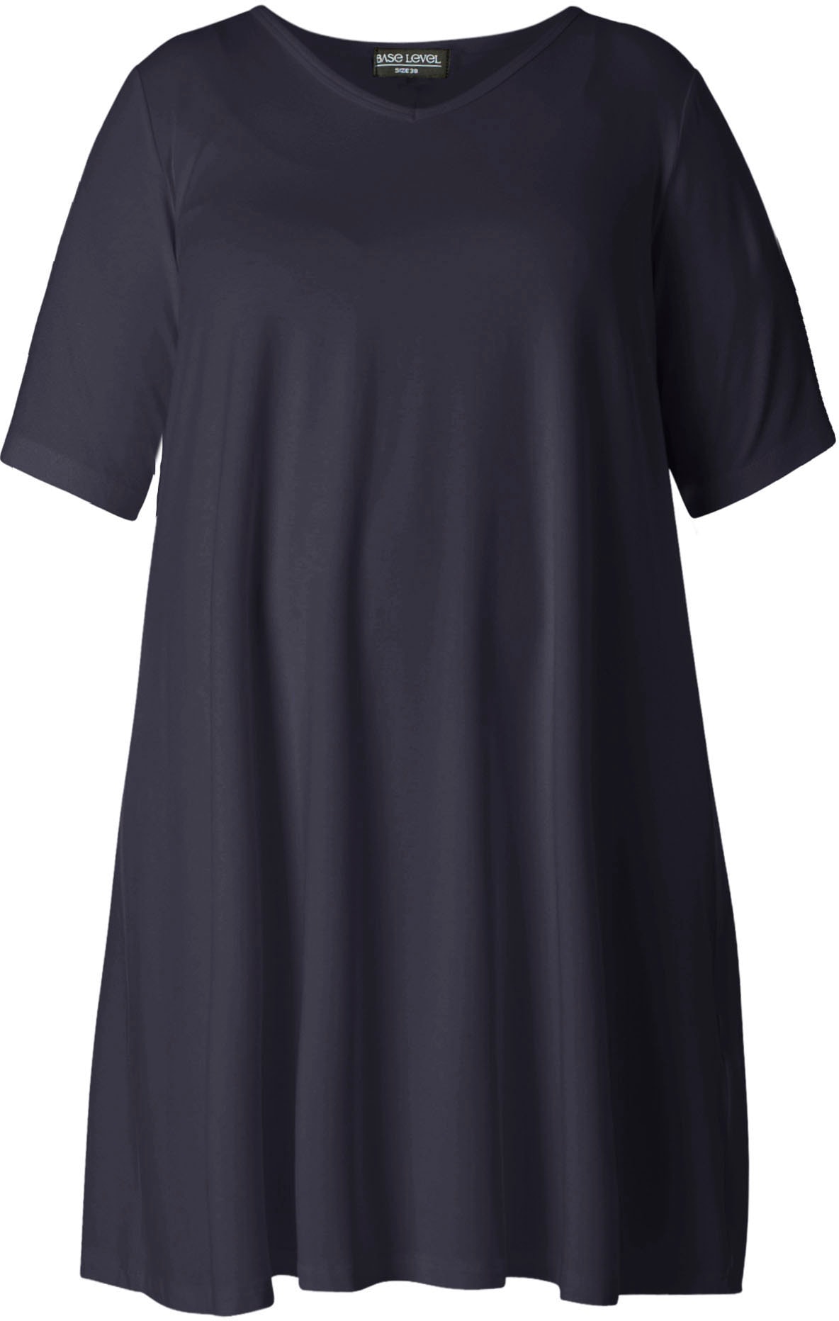 ausgestellter Shirtkleid »Abernathy«, In Form Base Curvy Level bestellen leicht versandkostenfrei ♕