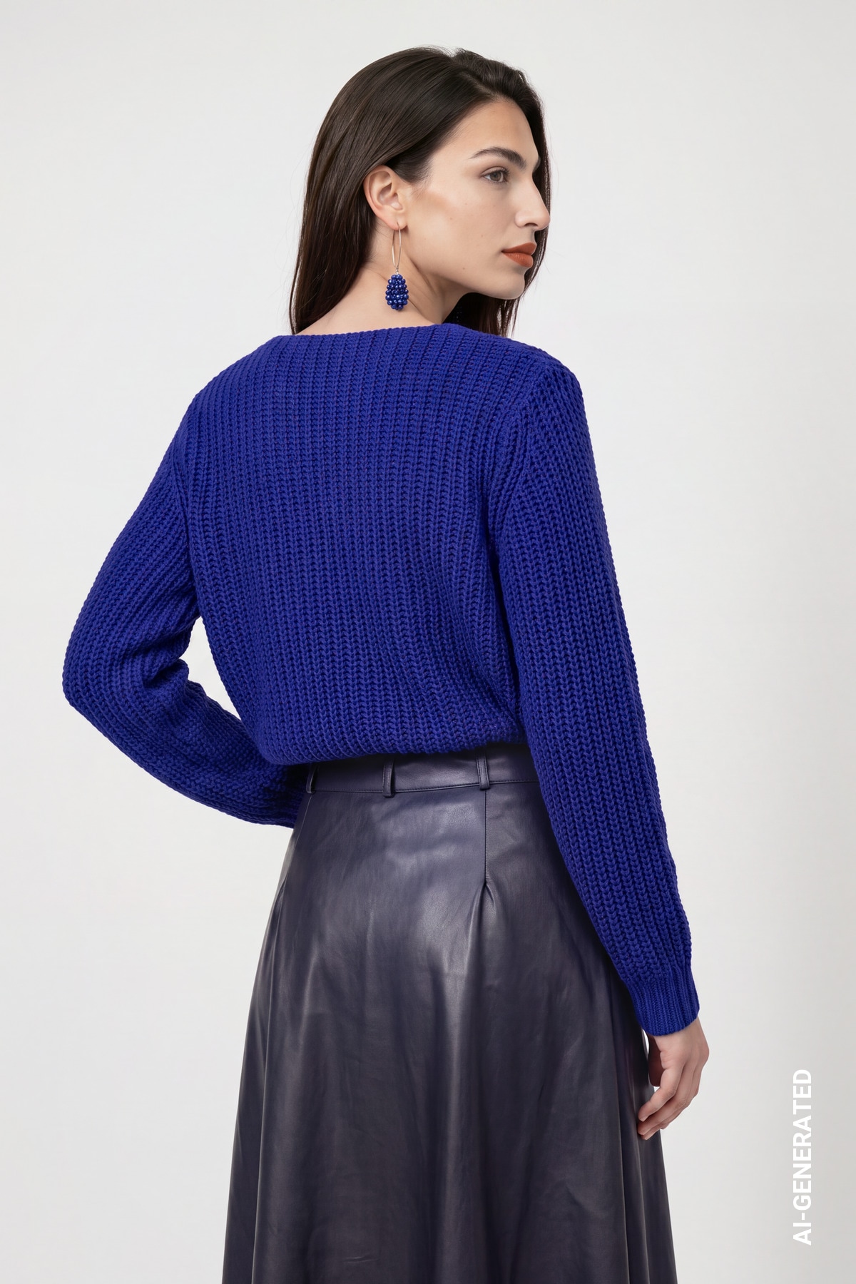 Monari Strickpullover »Pullover Chenille« Regular fit mit V-Ausschnitt