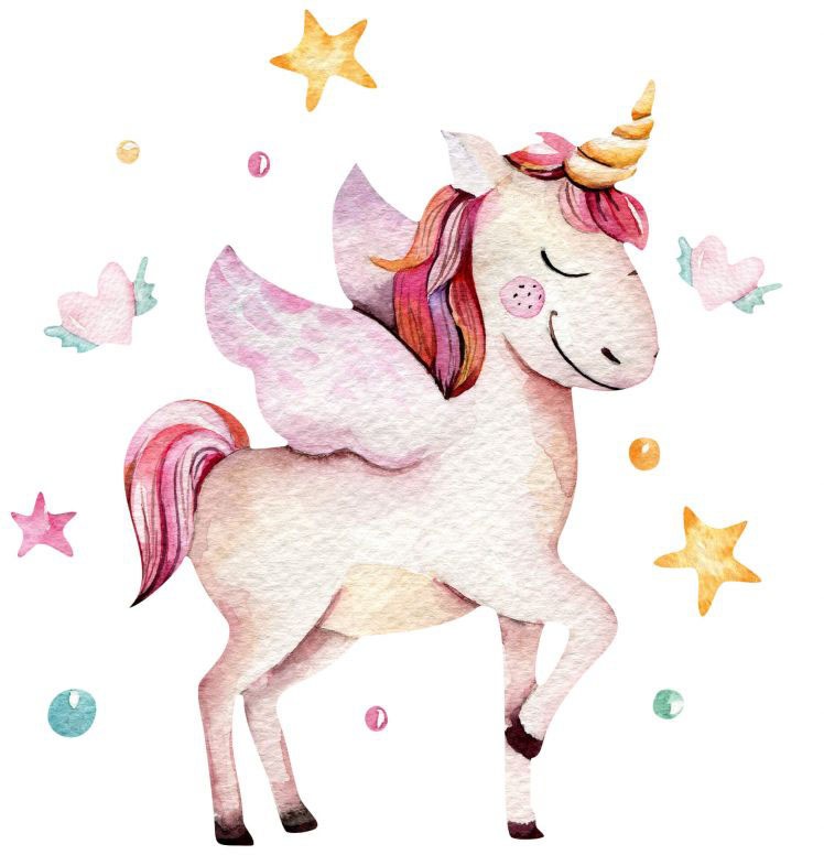 Image of Wall-Art Wandtattoo »Pferde Aufkleber Einhorn Deko«, (1 St.) bei Ackermann Versand Schweiz