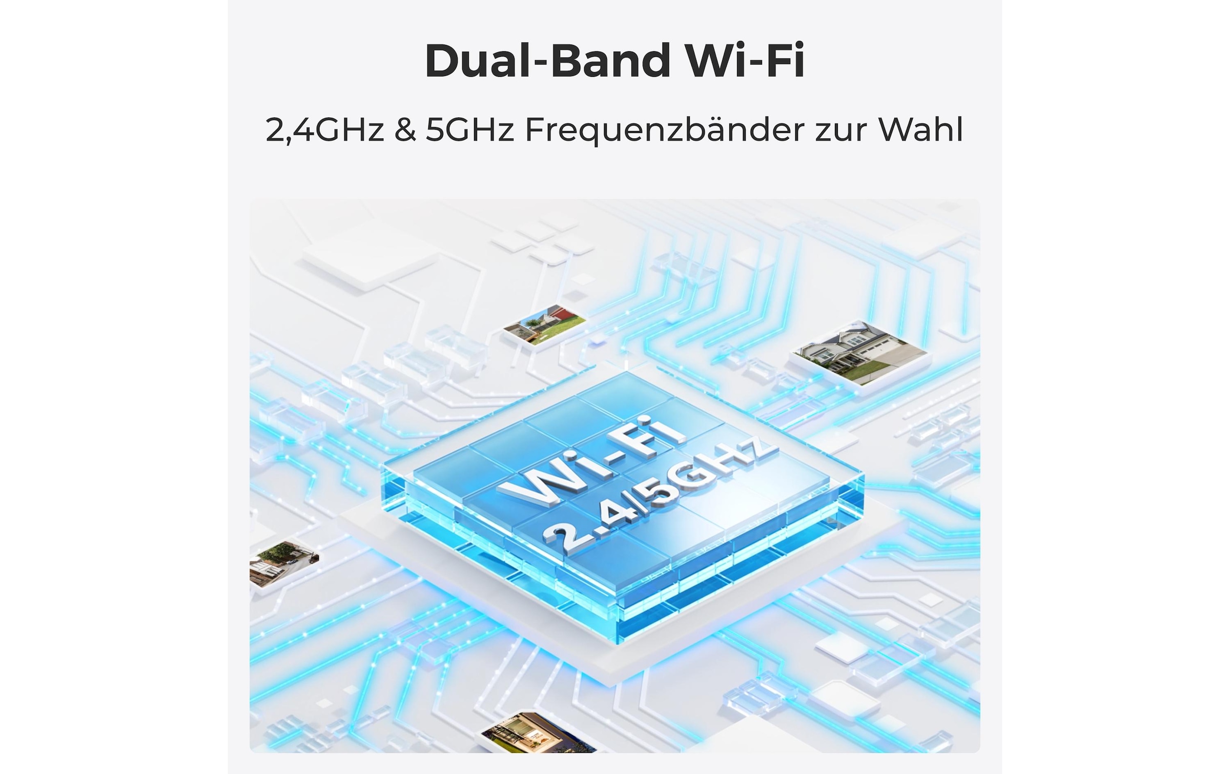 Reolink Überwachungskamera »B430 Weiss«, Aussenbereich