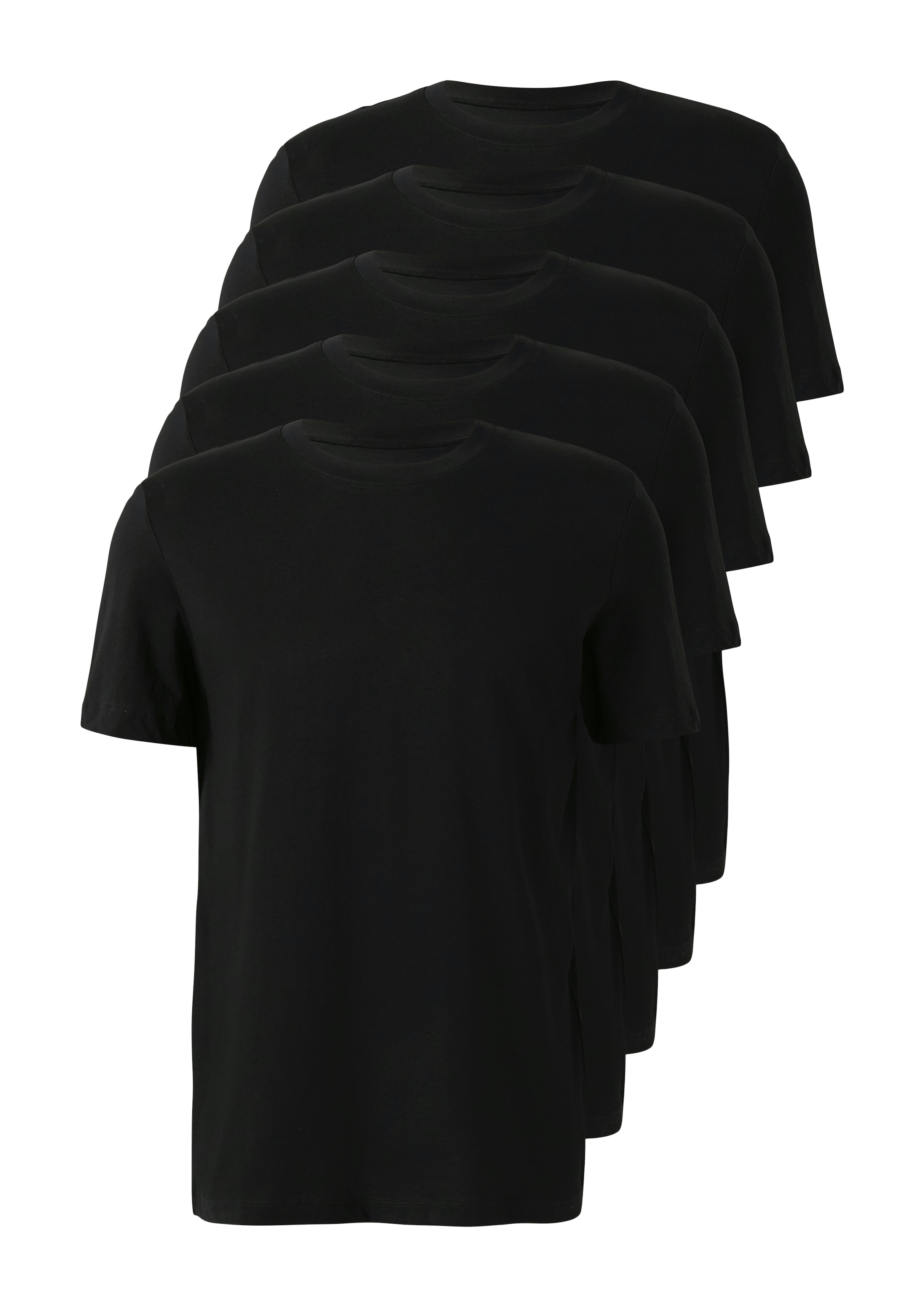 s.Oliver T-shirt lot de 5 avec col rond