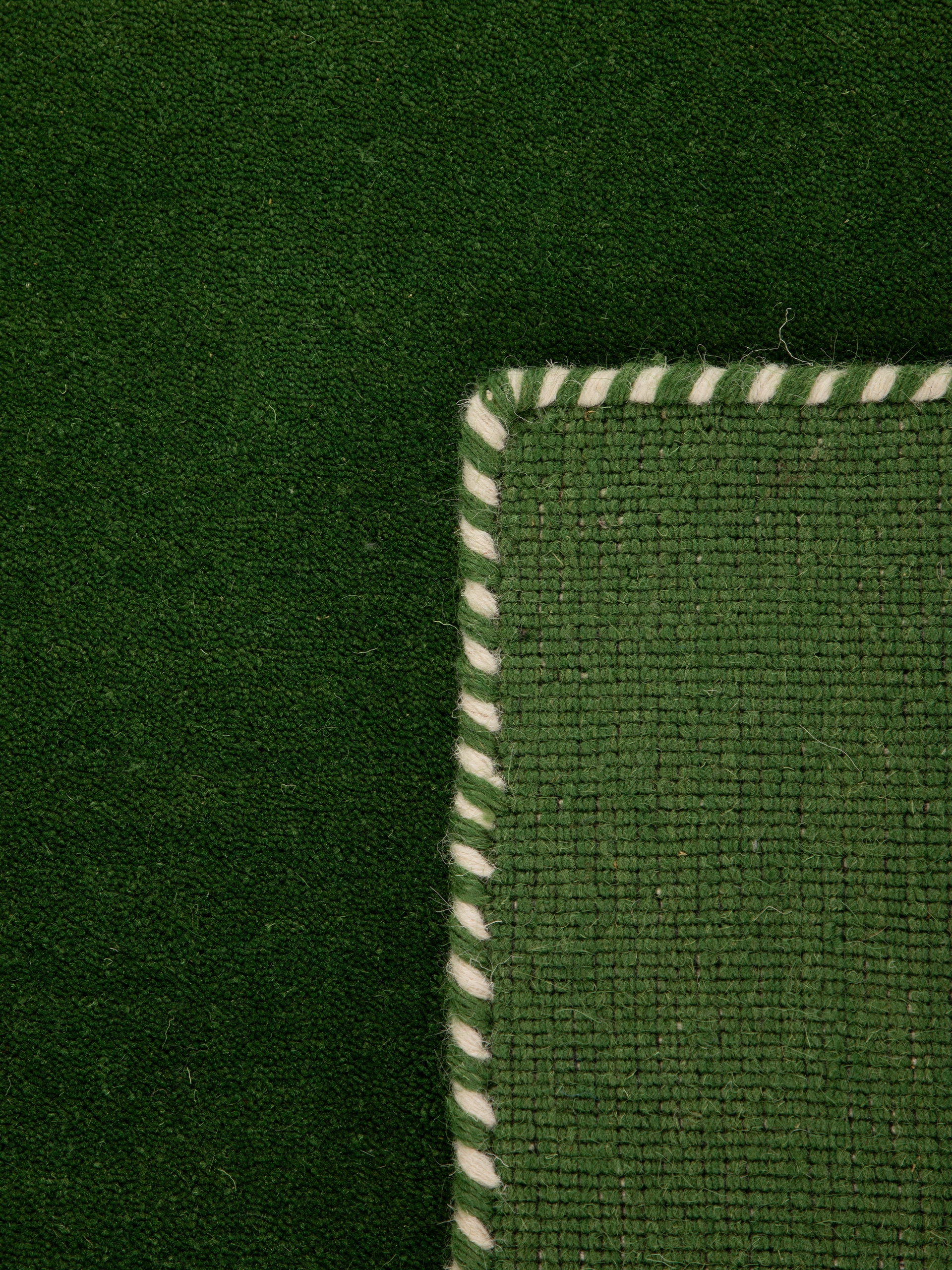 carpetfine Wollteppich »Gabbeh Lola Uni« rechteckig 14 mm Höhe mit natürlichem Pflanzenmaterial von Hand gewebt, auch in Rund