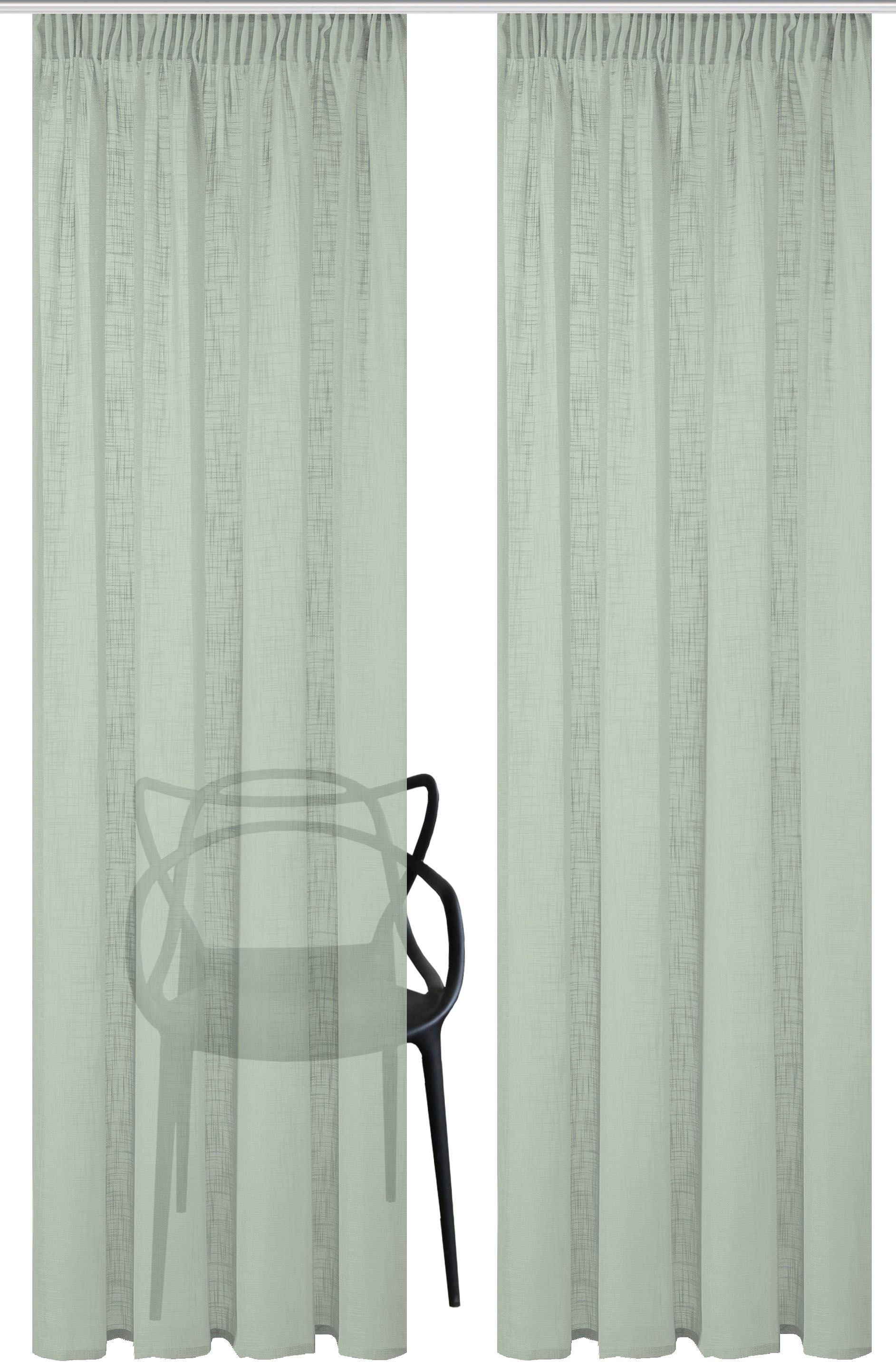 Home Basics Vorhang »SOFTY 2er Pack« Multifunktionsband 2 Stk. tlg. 2er Pack Kombibandschal SOFTY Uni