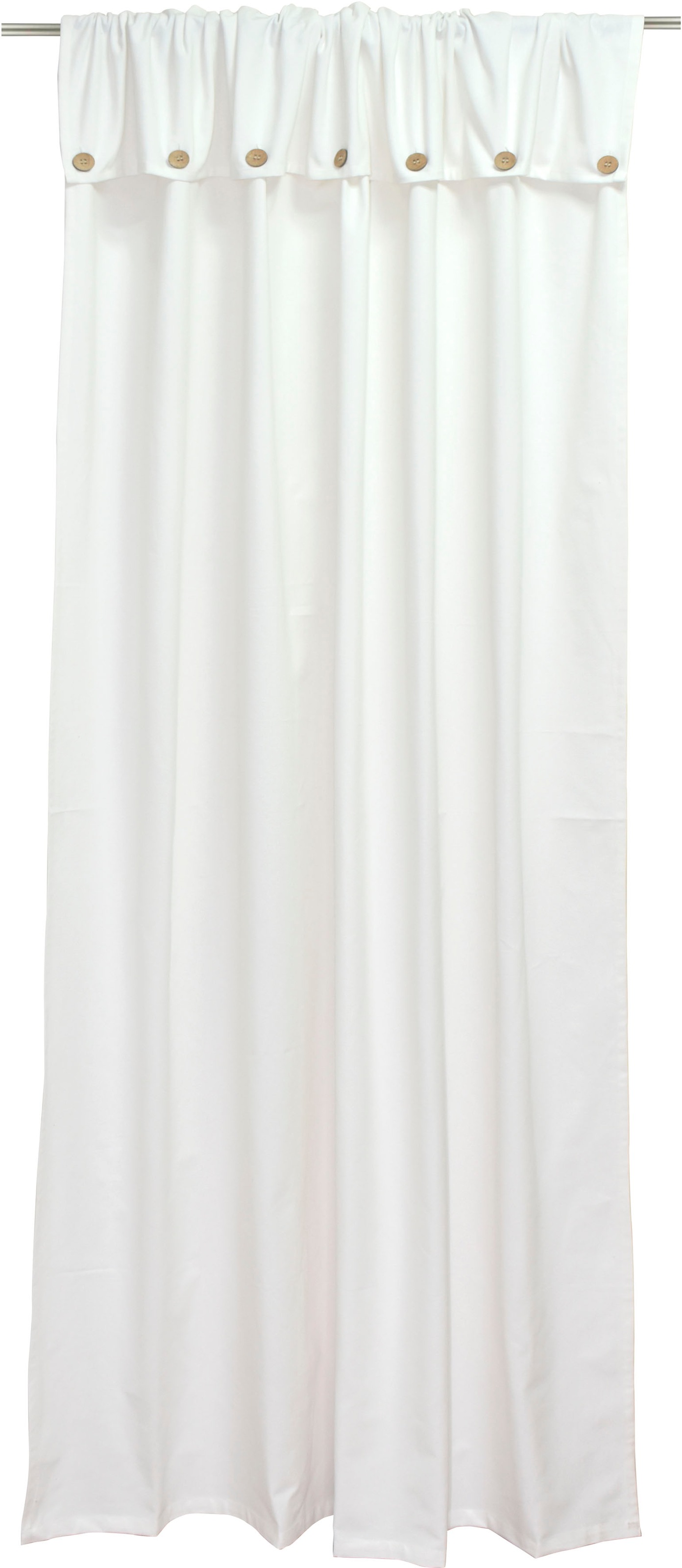 Image of GOODproduct Vorhang »Ivanna«, (1 St.), nachhaltig, Bio Baumwolle, gewebt, monochrom, basic bei Ackermann Versand Schweiz