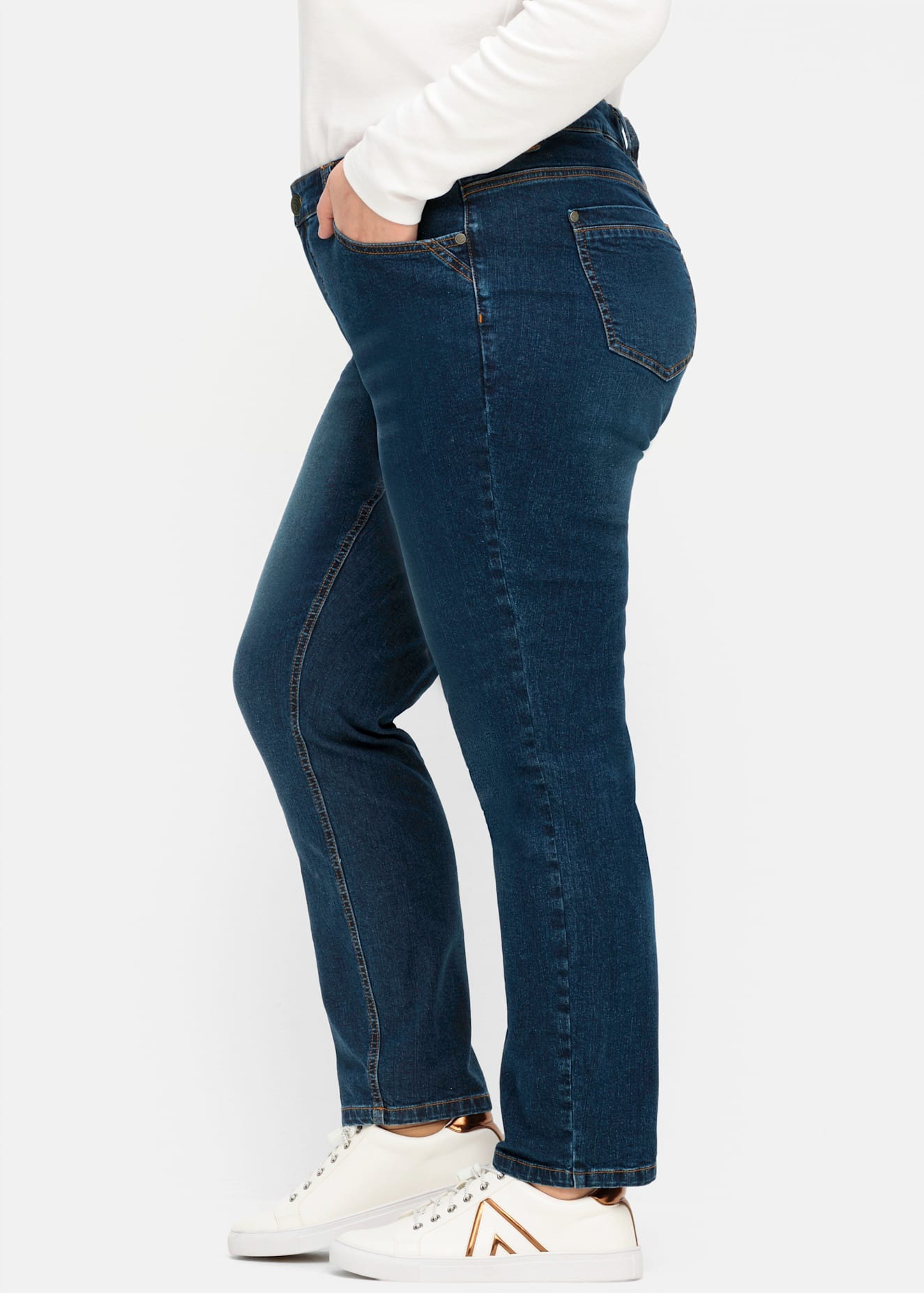 Sheego Bequeme Jeans, (1 tlg.)
