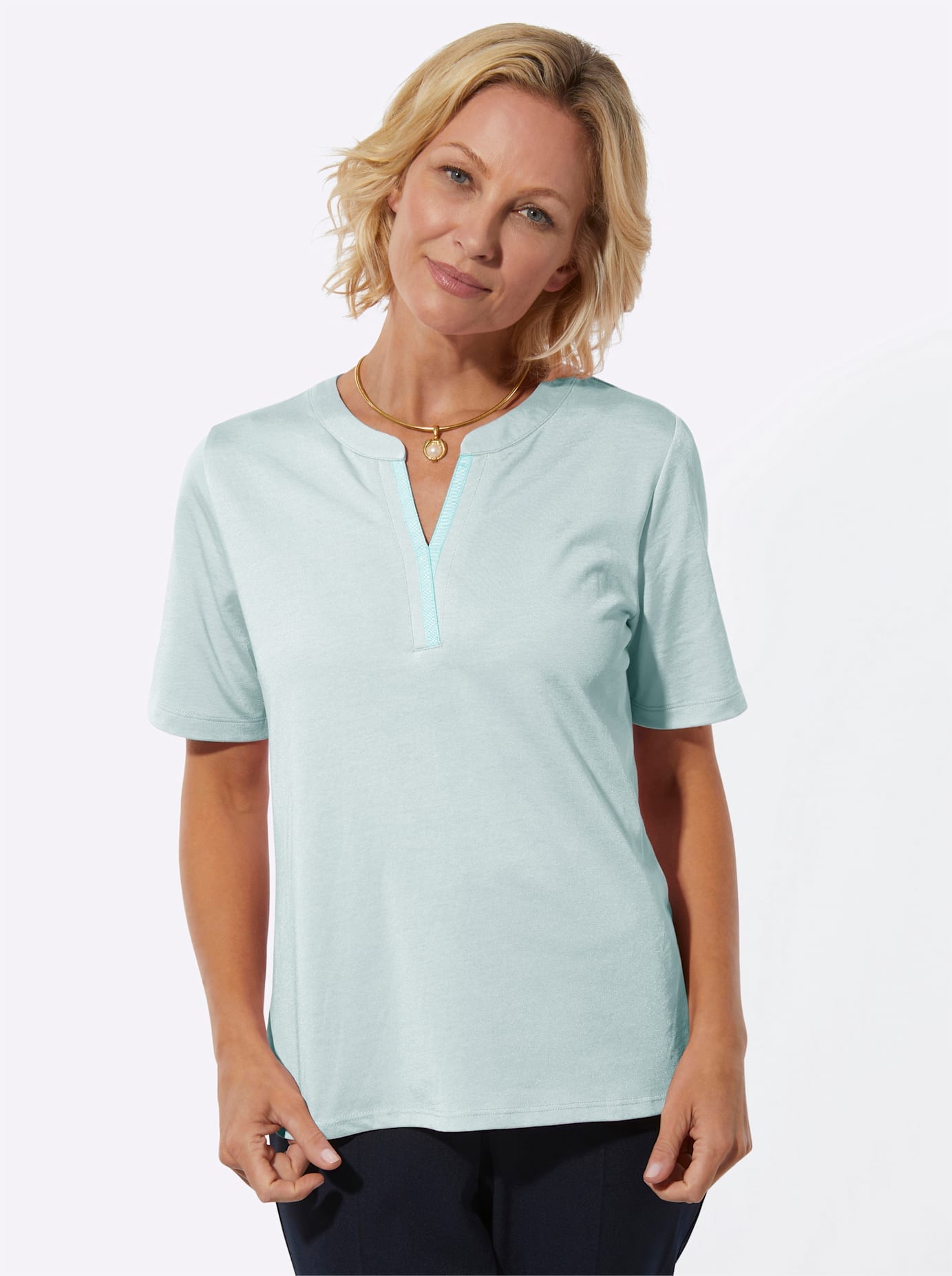 Image of Rundhalsshirt "Kurzarm-Shirt" 1 tlg.