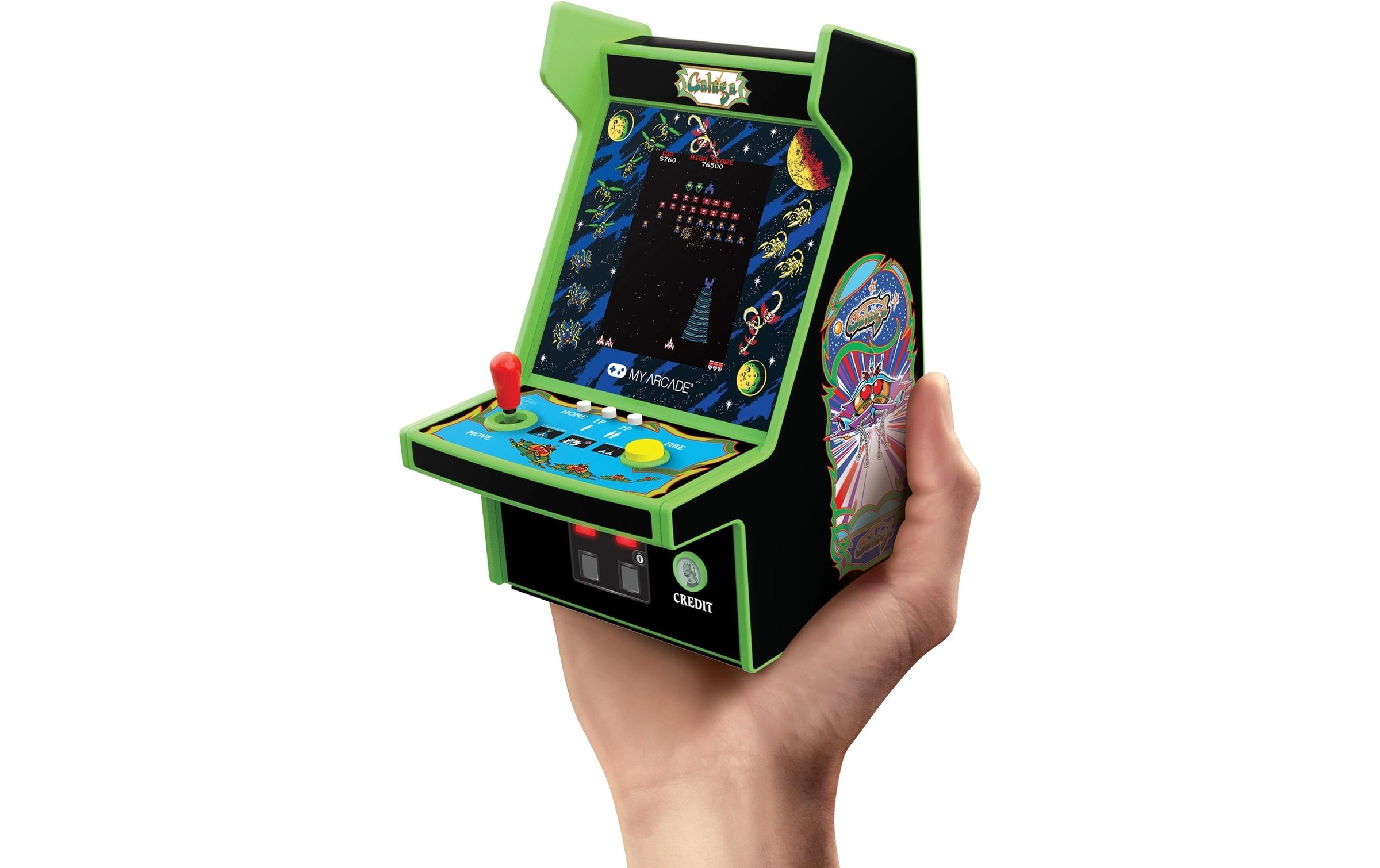 MYARCADE Spielekonsole »Micro Player Pro Galaga«