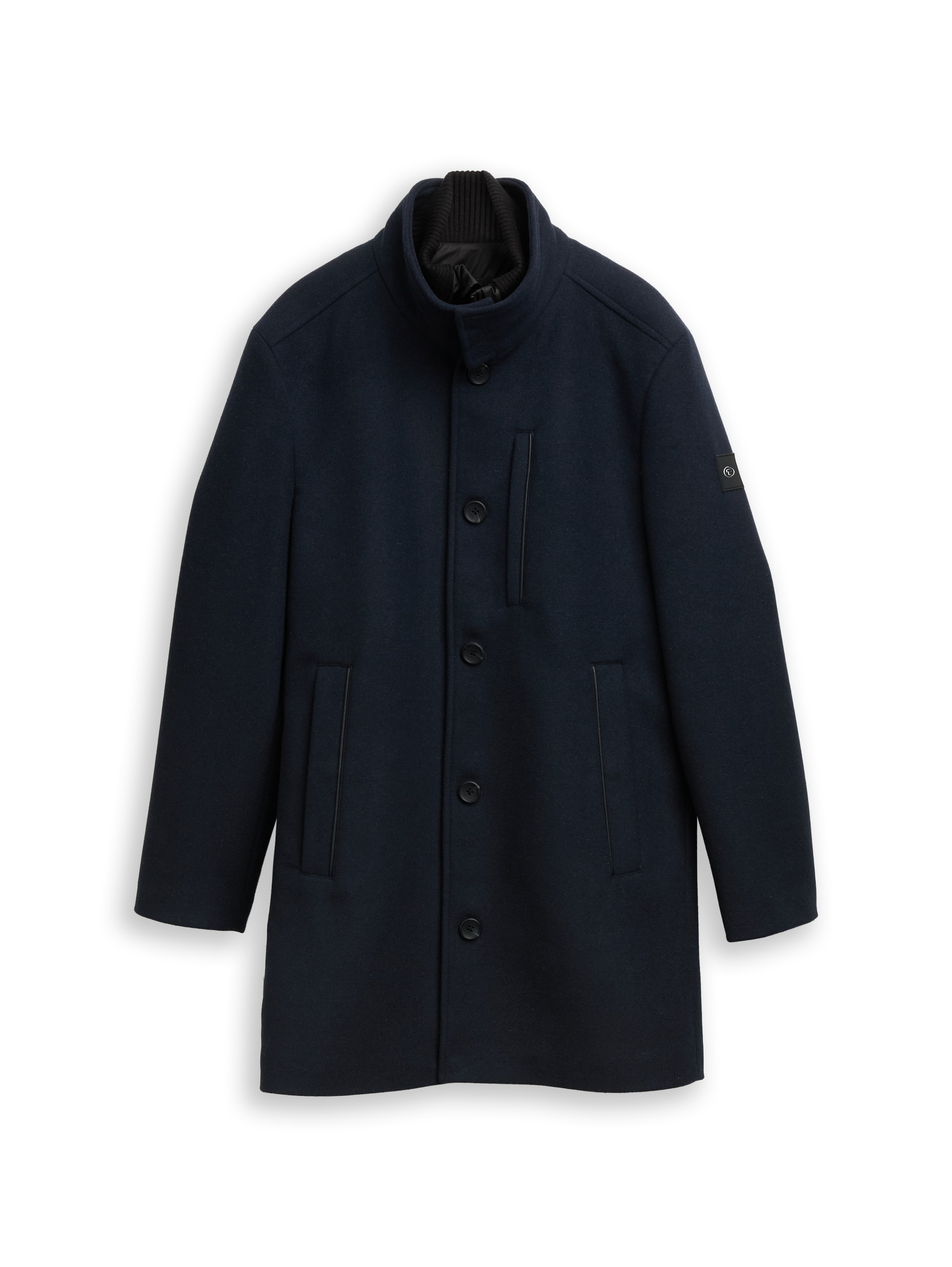 TOM TAILOR Wollmantel, mit abnehmbarer Innenjacke