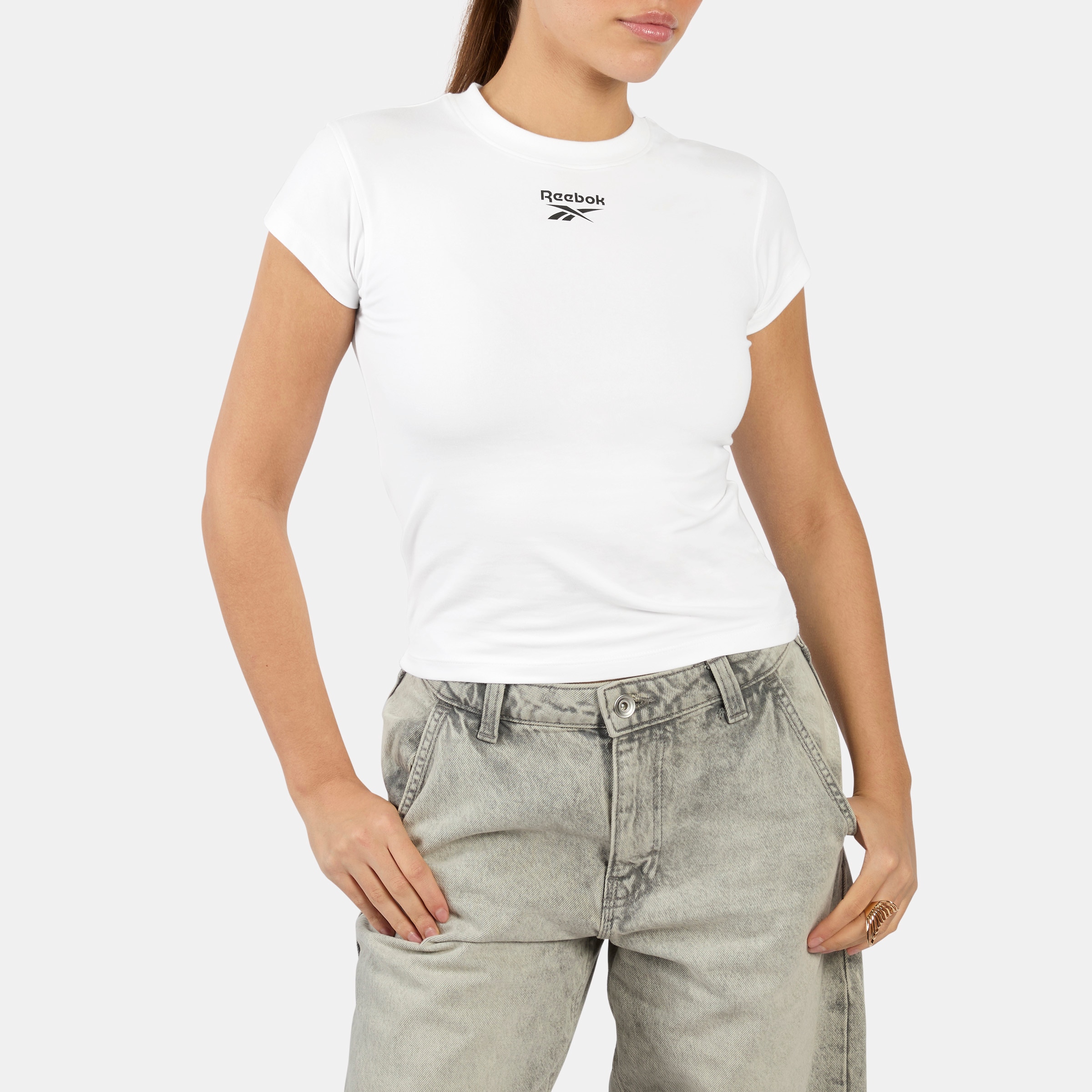 Reebok T-shirt »ID CAP SLEEVE T-SHIRT« avec une orientation sportive, coupe confortable