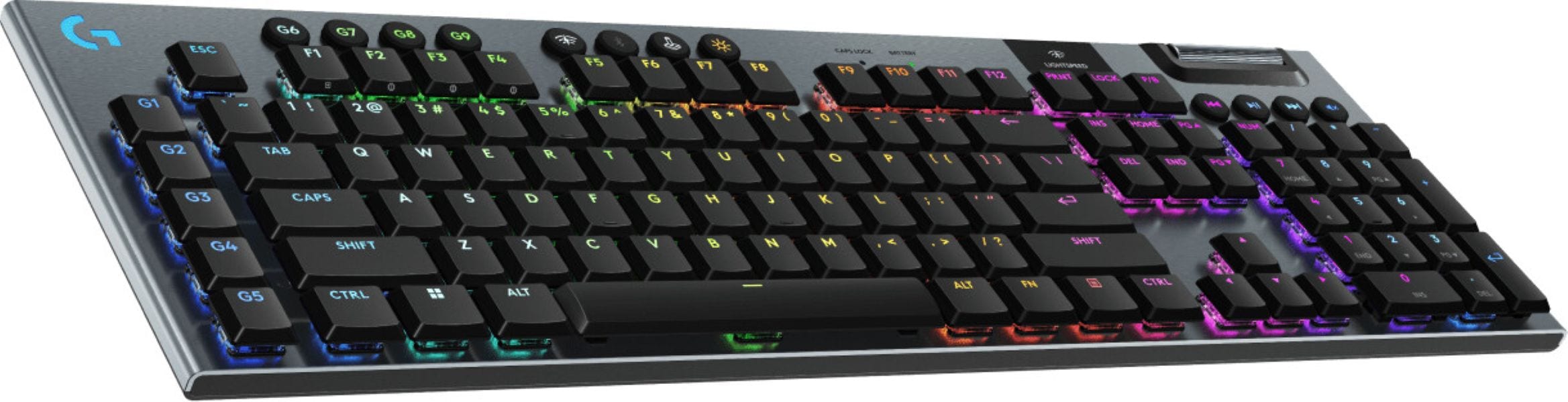 Logitech G Gaming-Tastatur »G915 X LIGHTSPEED Wireless Gaming Keyboard - BLACK - FRA«