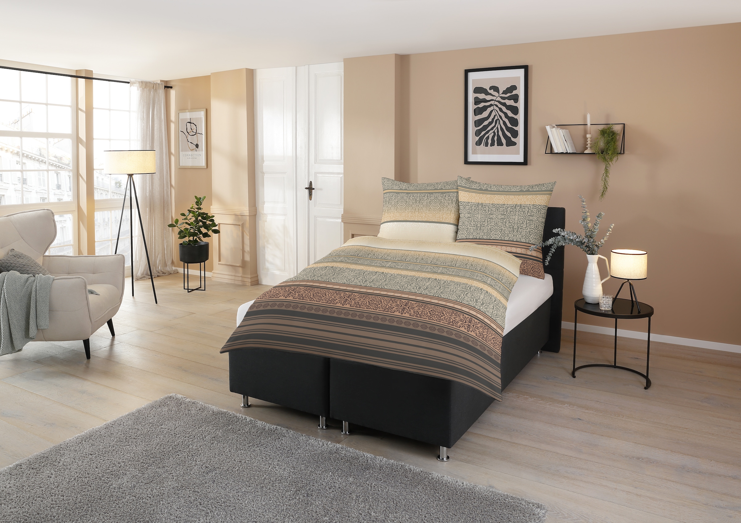 CASATEX Bettwäsche »Turi« 2 Ornamente und modern