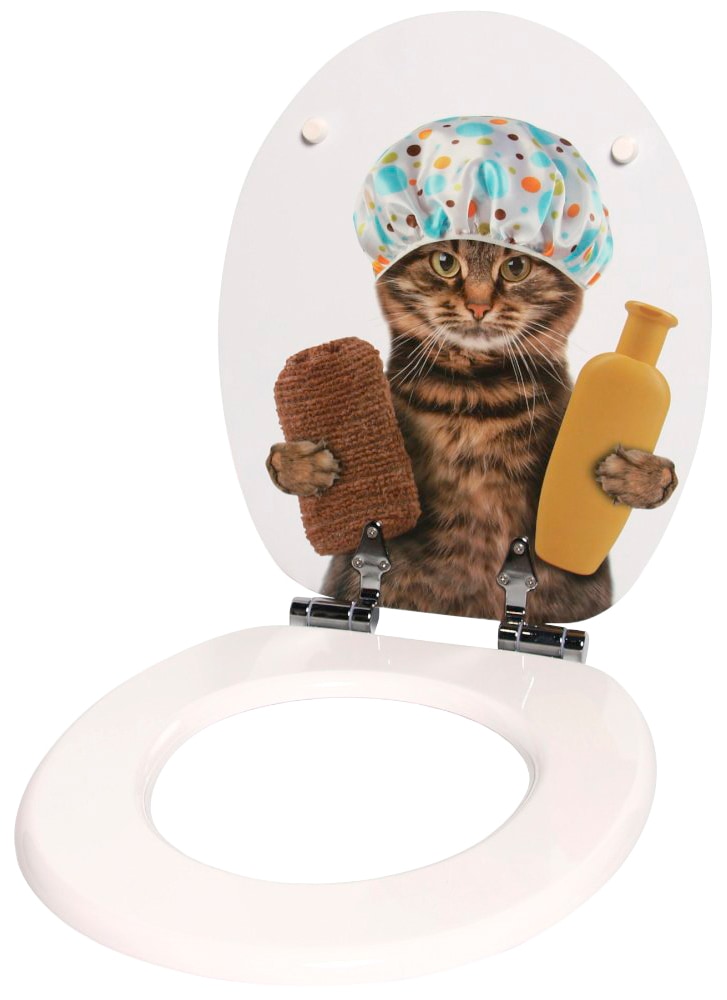 Sanilo WC-Sitz »Shower Cat«, mit Absenkautomatik