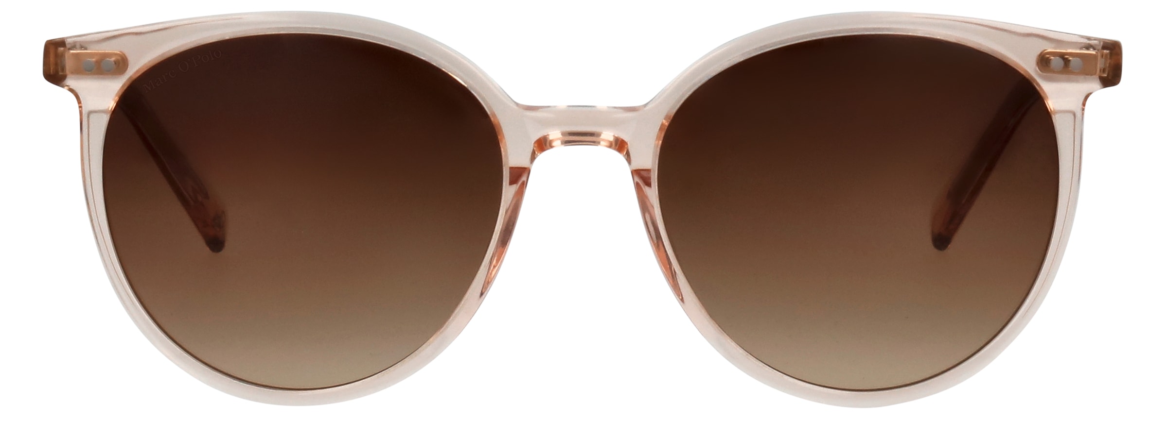 Marc O'Polo Lunettes de soleil »Modell 506164« Form Panto, Logoschriftzug auf Bügel, Kunststofffassung