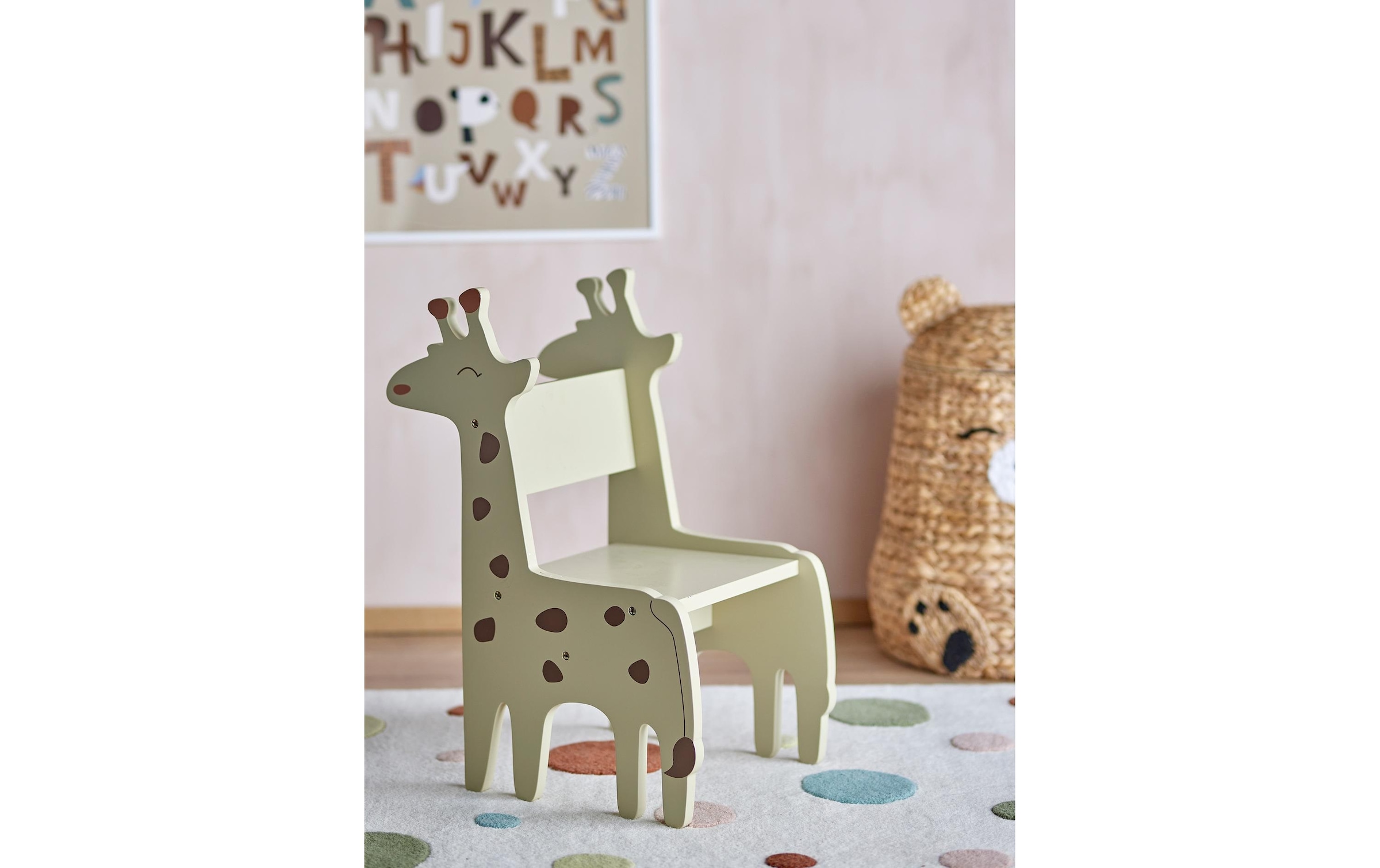 Bloomingville Kinderstuhl »Ibber Giraffe«