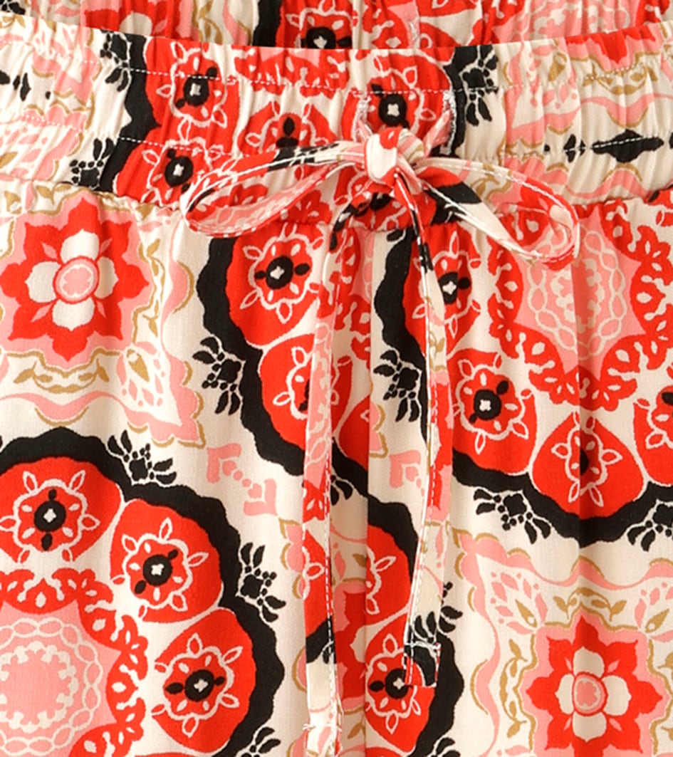 Aniston CASUAL Schlupfhose  mit fantasievollem Mandela-Druck - NEUE KOLLEKTION