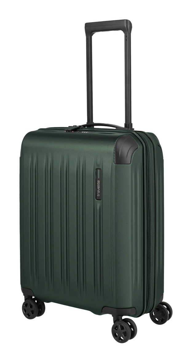 travelite Trolley à coque dure »DYNAMIIC Reisekoffer Hartschale« 43 litre 4 Rollen Coque rigide ABS et extension de volume