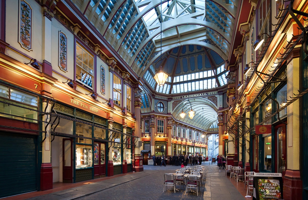 Image of Papermoon Fototapete "LEADENHALL MARKT-LONDON ARCHITEKTUR GALERIE ARKADE XXL"