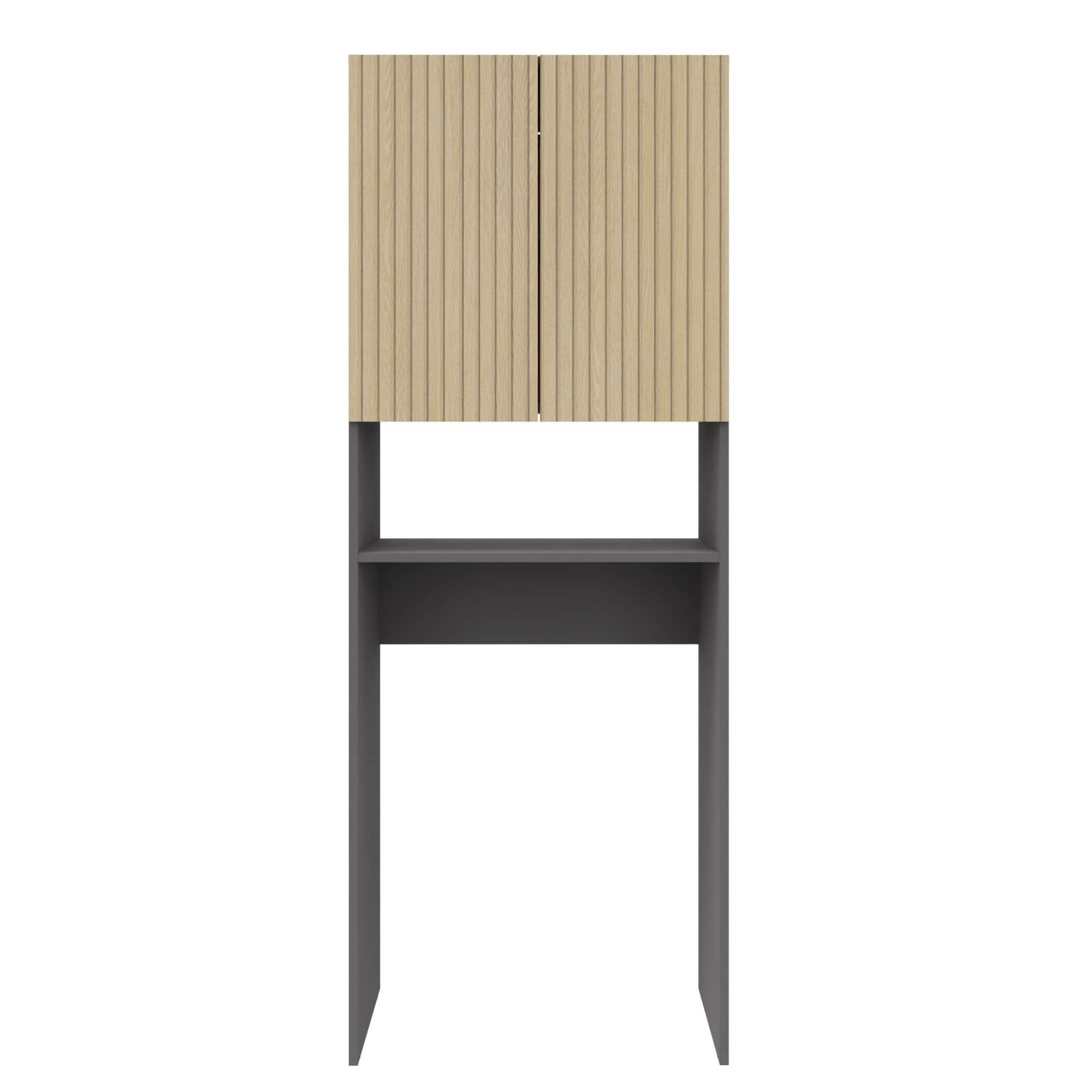 Home affaire Waschmaschinenumbauschrank »Wisla« mit 2 Türen, Breite 68 cm, Höhe 180 cm