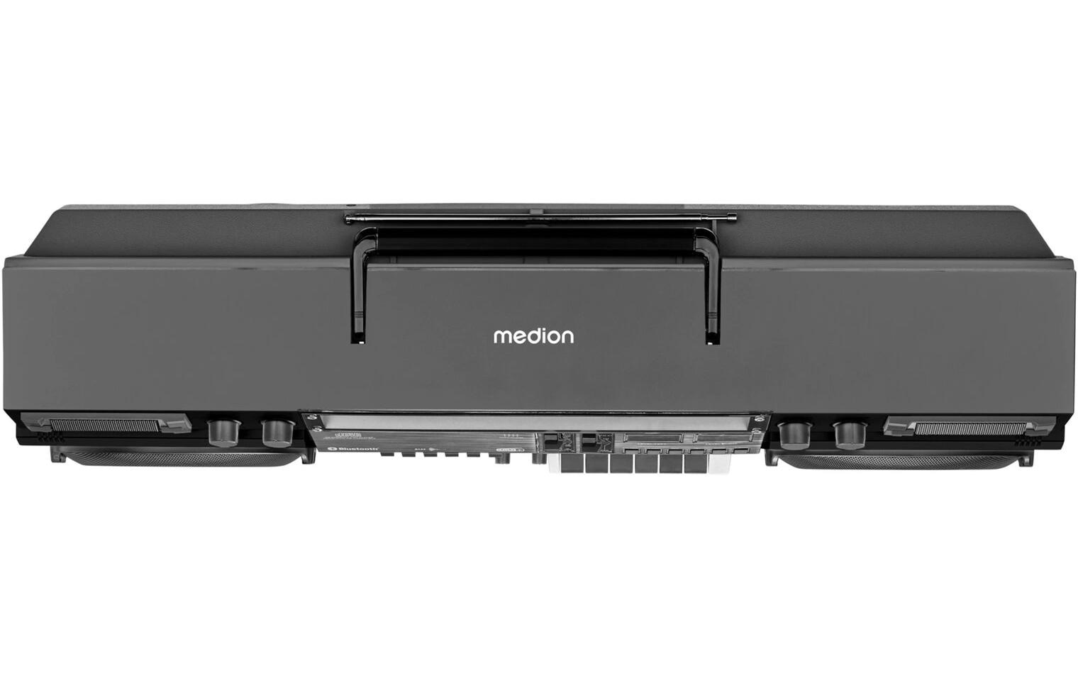 Medion® CD-Radiorecorder »LIFE P66538 Retro-Boombox«, (Digitalradio (DAB+)-FM-Tuner)