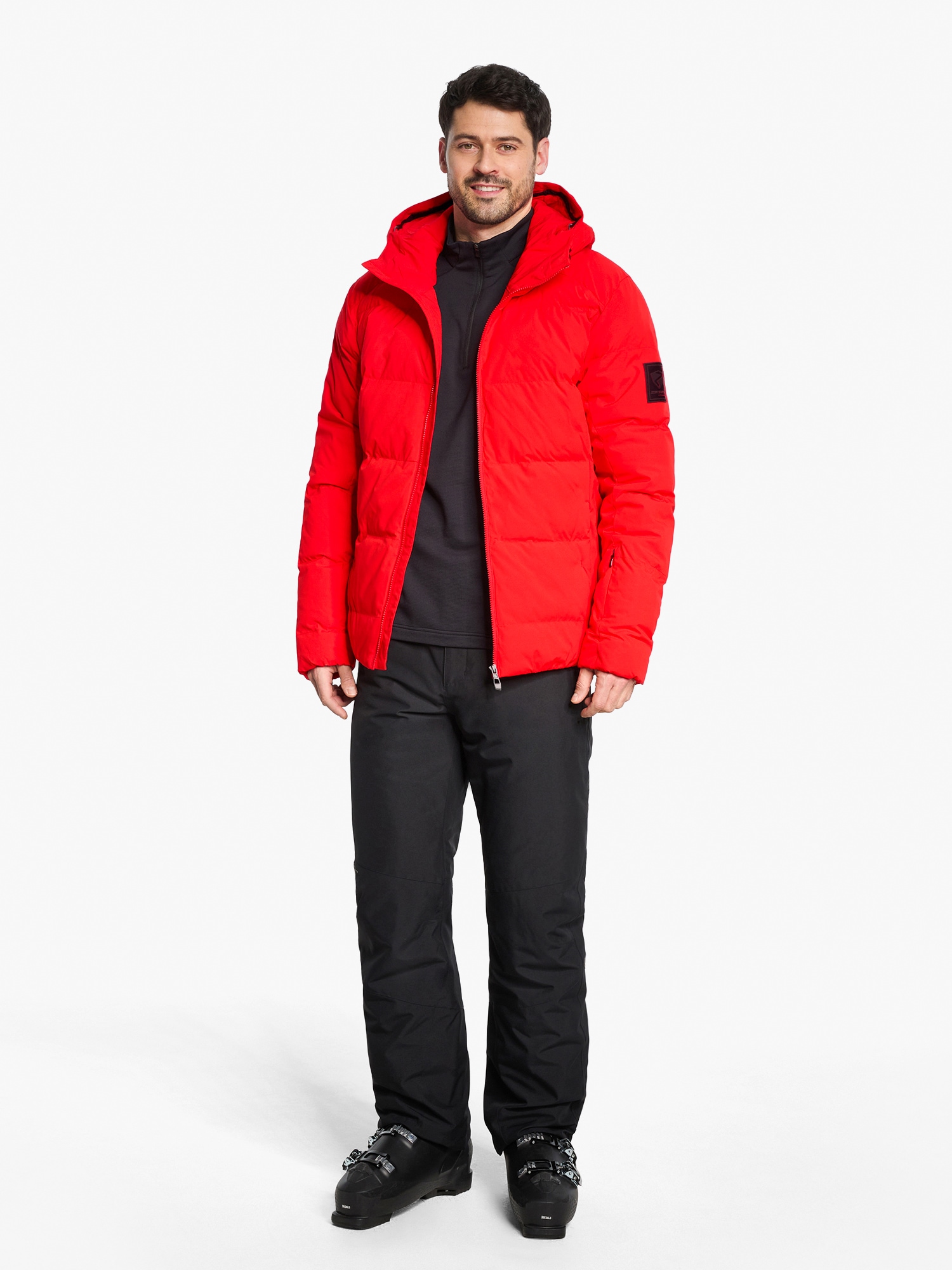 Ziener Winterjacke »TYERS-Z AQUASHIELD® HERREN« wasser- und winddicht, atmungsaktiv, warm durch synthetische Daune