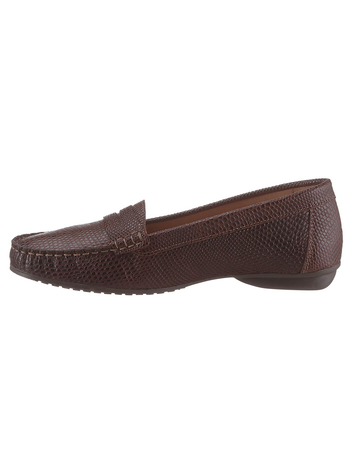 Slipper in Kroko-Optik