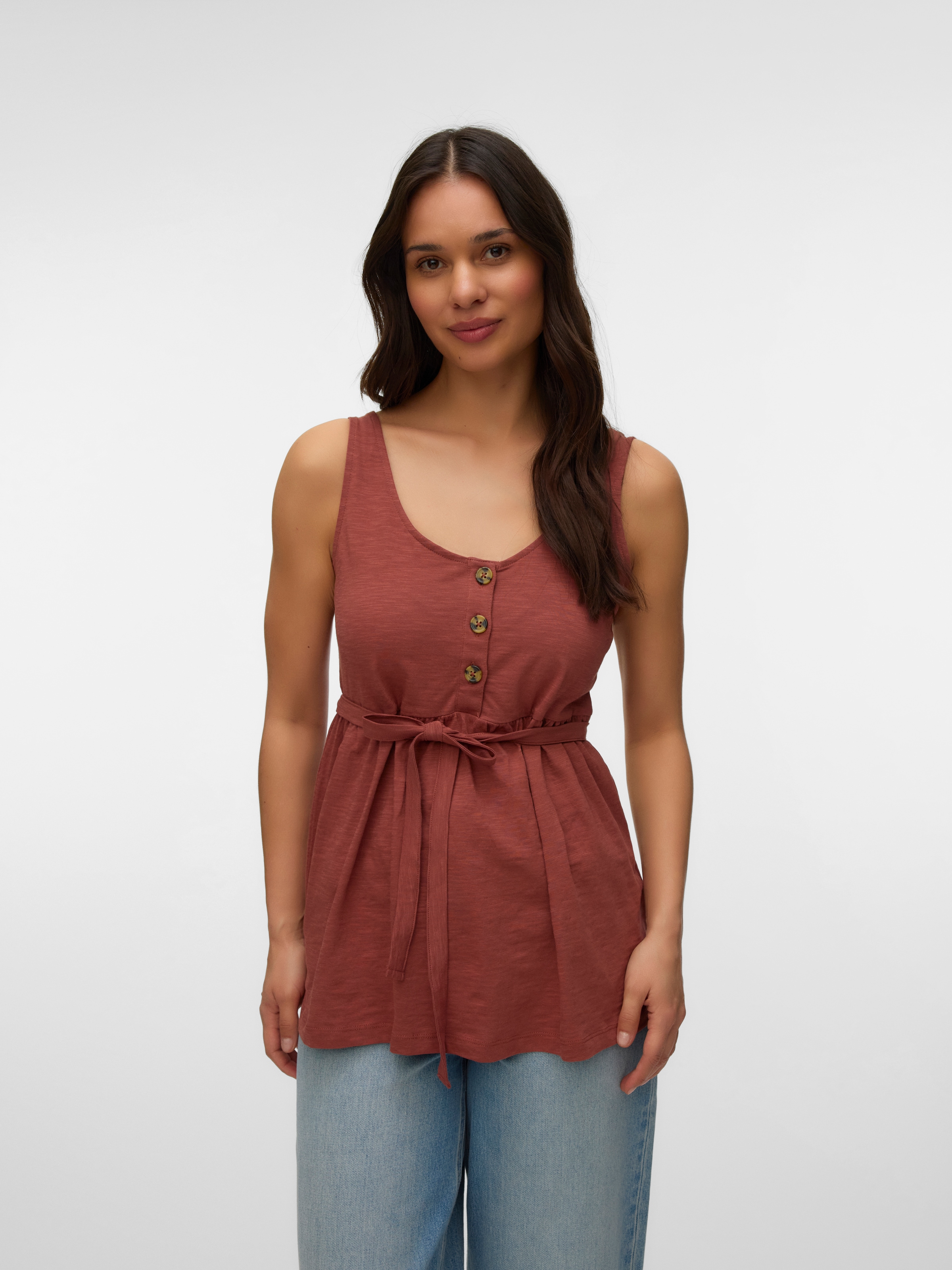 Mamalicious T-shirt de grossesse »MLEVI LIA SL JRS TOP 2F NOOS« Baumwolle, regular fit