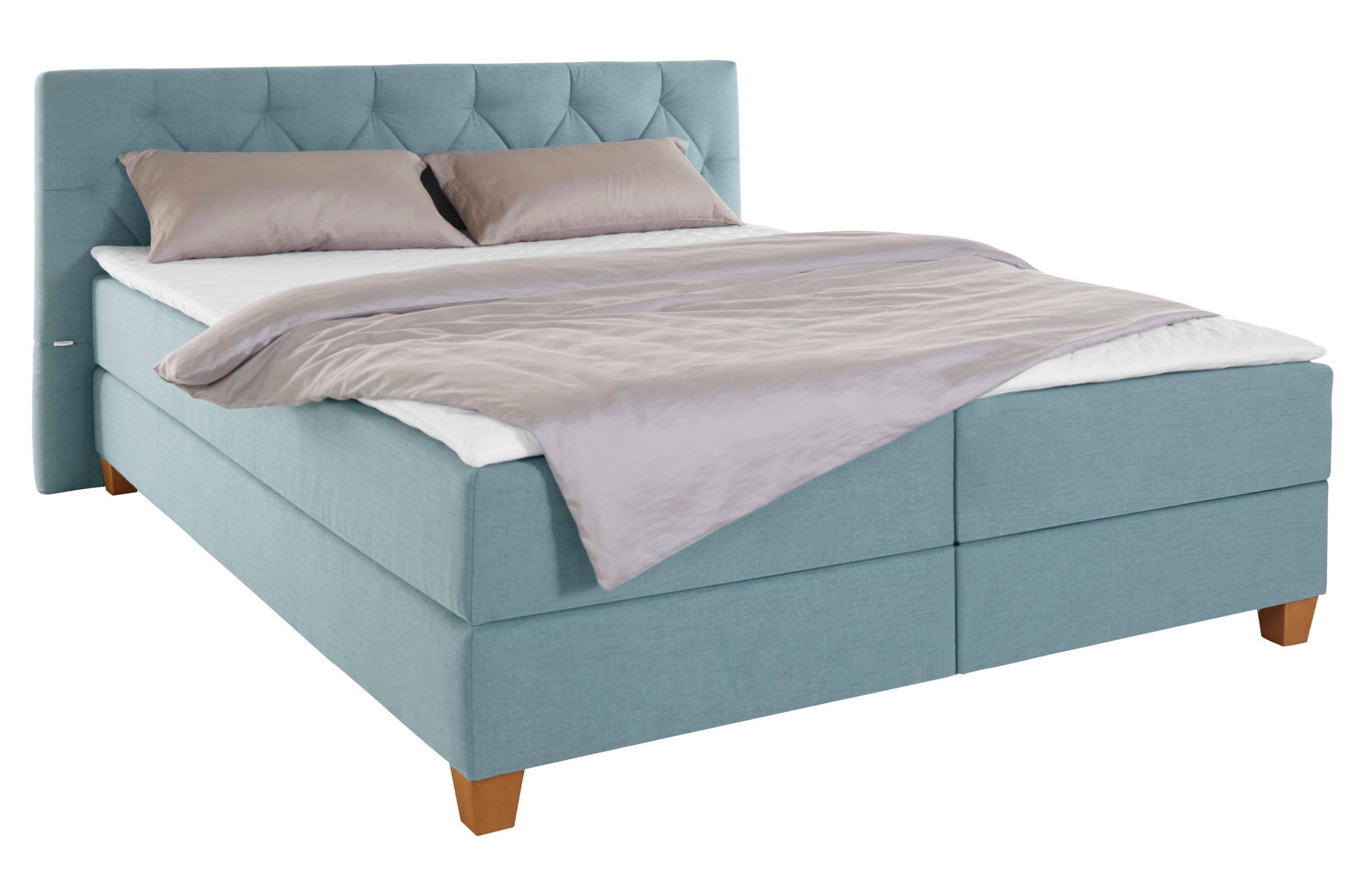 Guido Maria Kretschmer Home&Living Boxspringbett »Harmones«, in 3 Breiten, Härtegrad auch im Mix mit je 1 Matratze in H2 und H3
