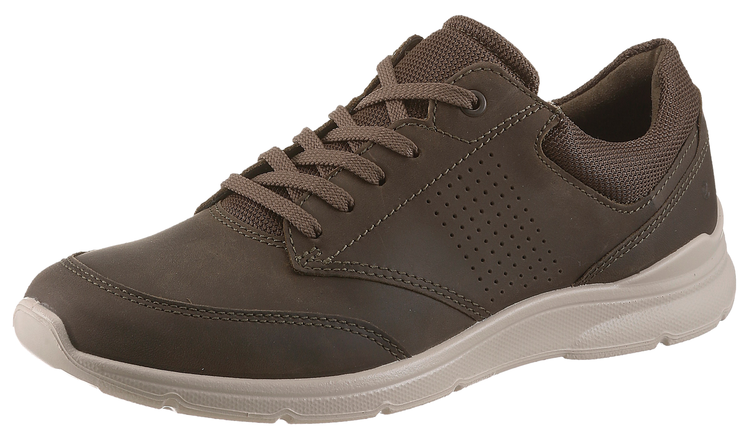Image of Ecco Sneaker "IRVING" mit weisser Laufsohle, Freizeitschuh, Halbschuh, Schnürschuh