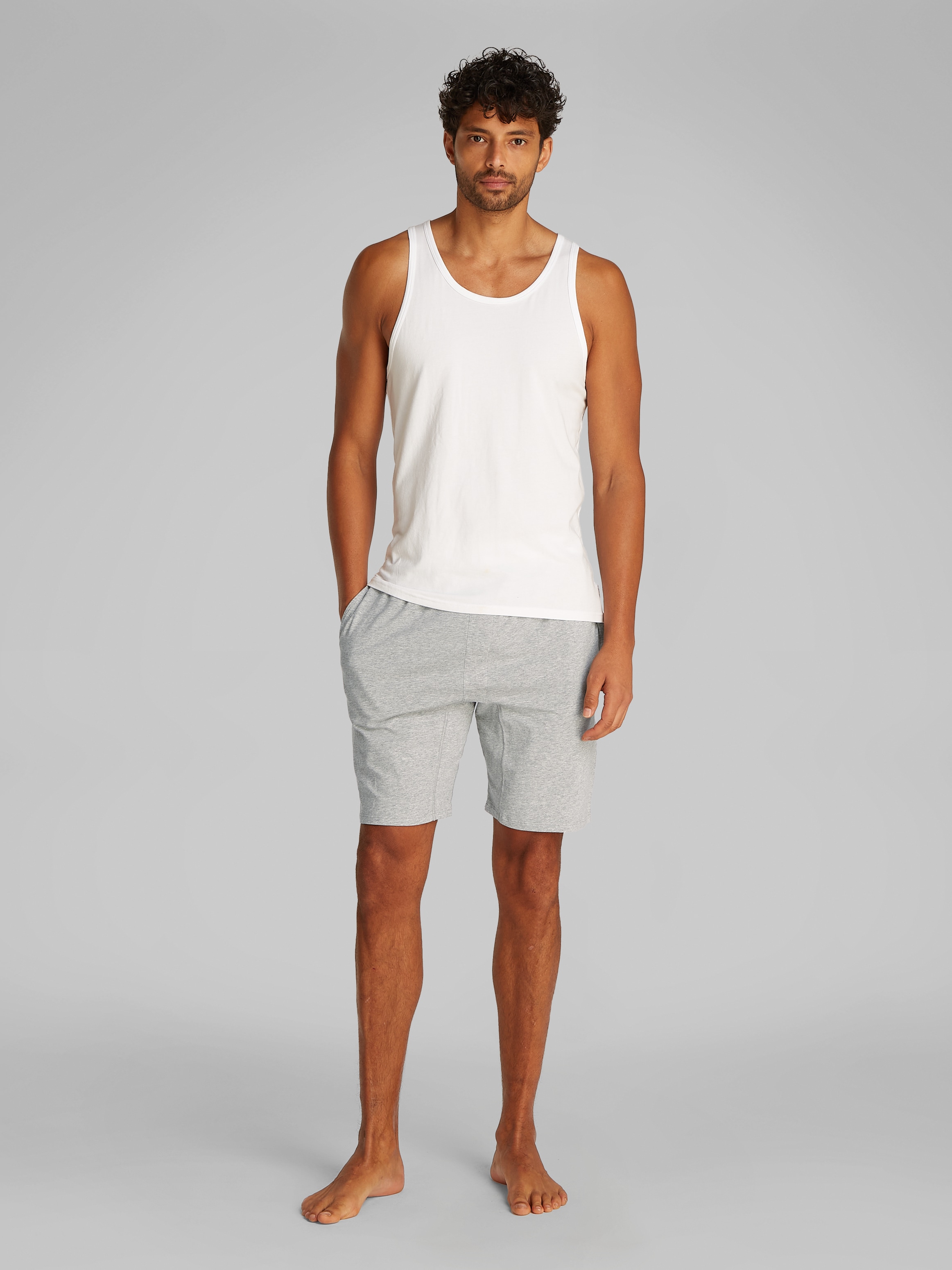Calvin Klein Underwear Schlafshorts »SLEEP SHORT«, mit Logobund