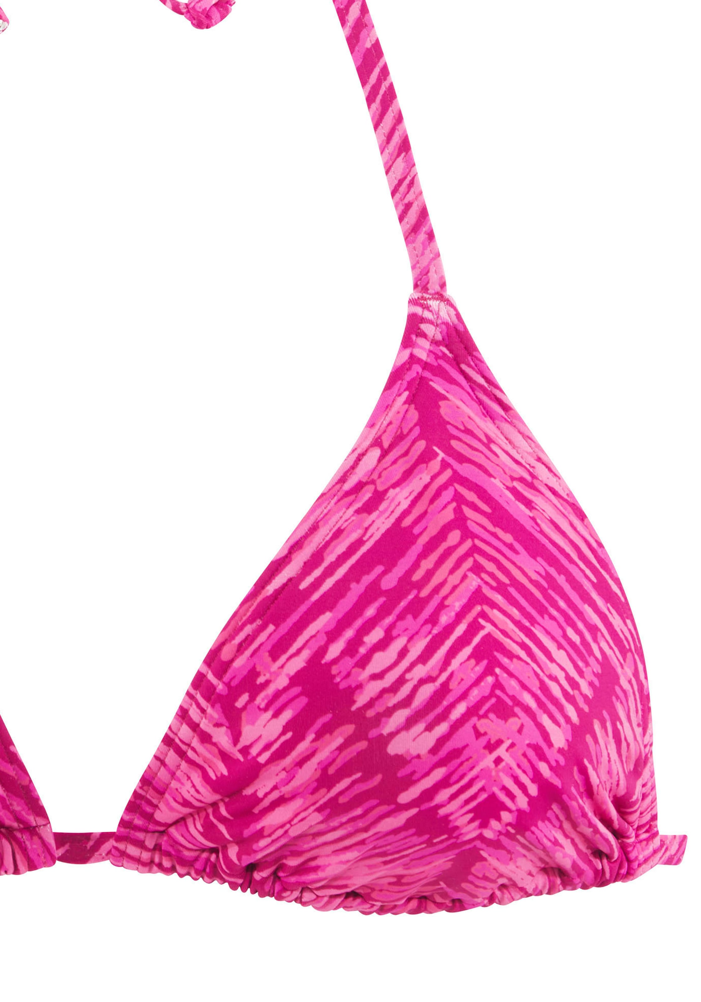 JETTE Triangel-Bikini-Top »Floretta«, in Ton in Ton-Harmonie
