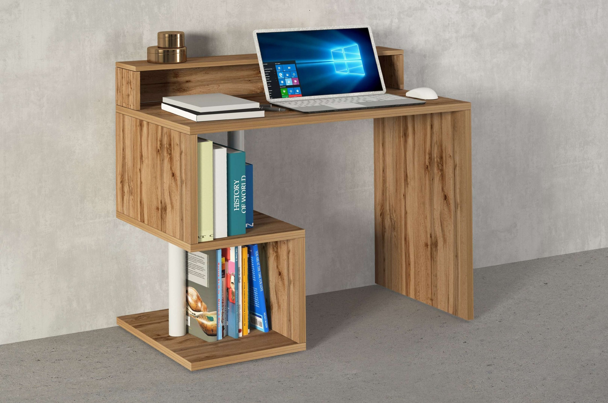INOSIGN Schreibtisch »Esse, modernes Design«, in verschiedenen Breiten, mit und ohne Monitoraufsatz, Made in Italy