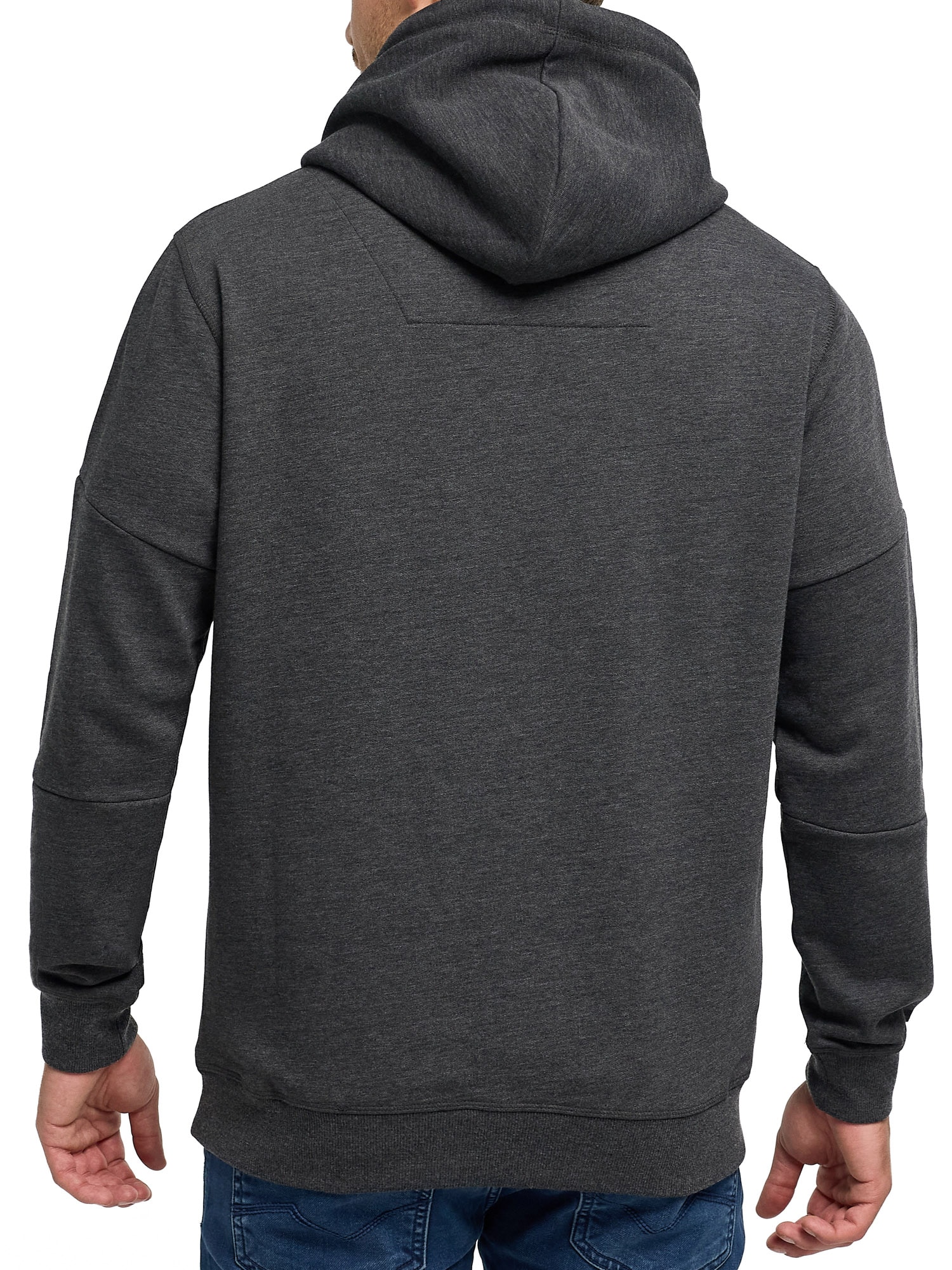 Indicode Sweat à capuche »INAix«, mélange coton, coupe régulière
