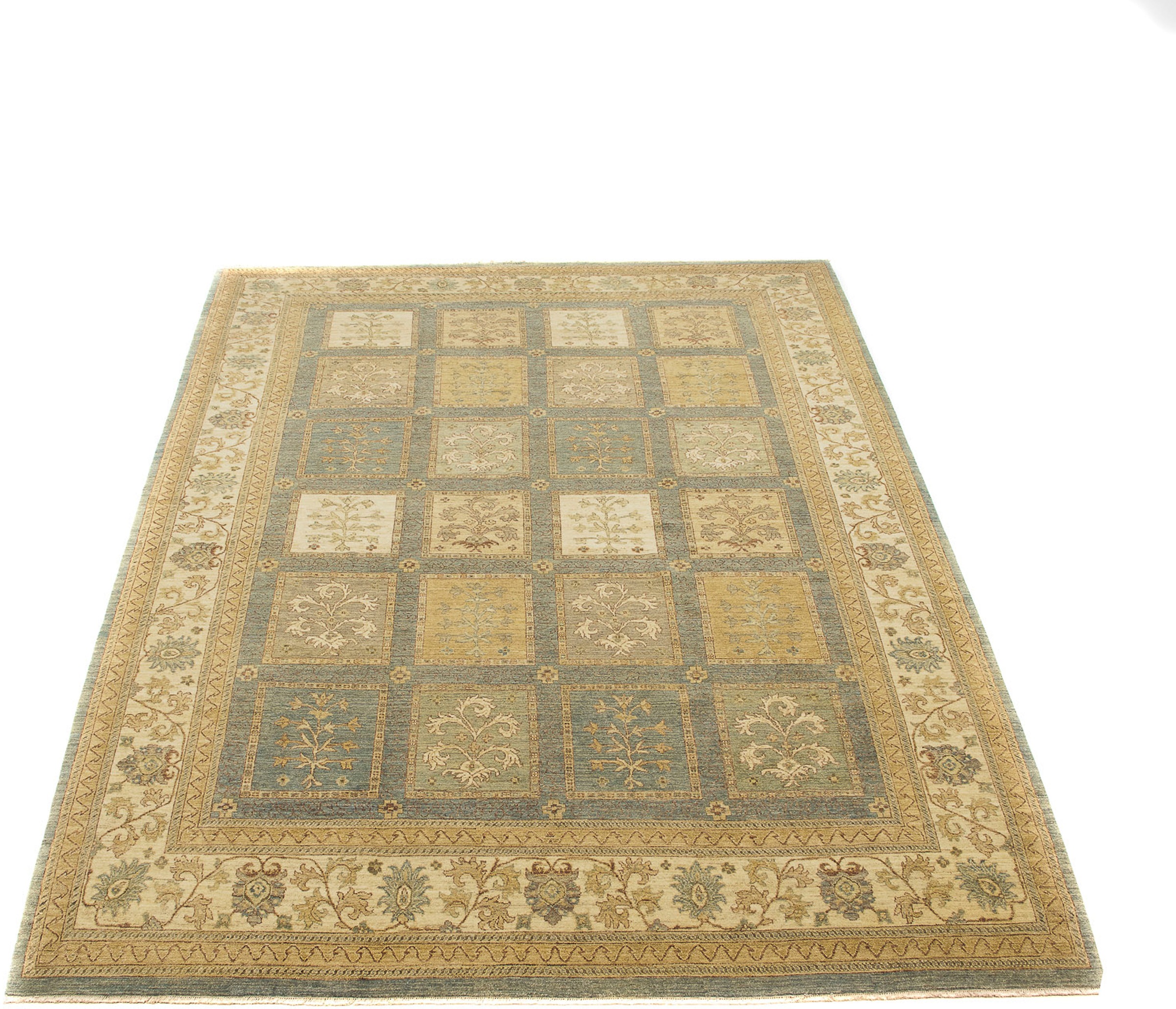 Image of morgenland Orientteppich »Ziegler - 438 x 303 cm - mehrfarbig«, rechteckig, 6 mm Höhe, Wohnzimmer, Handgeknüpft, Einzelstück mit Zertifikat bei Ackermann Versand Schweiz