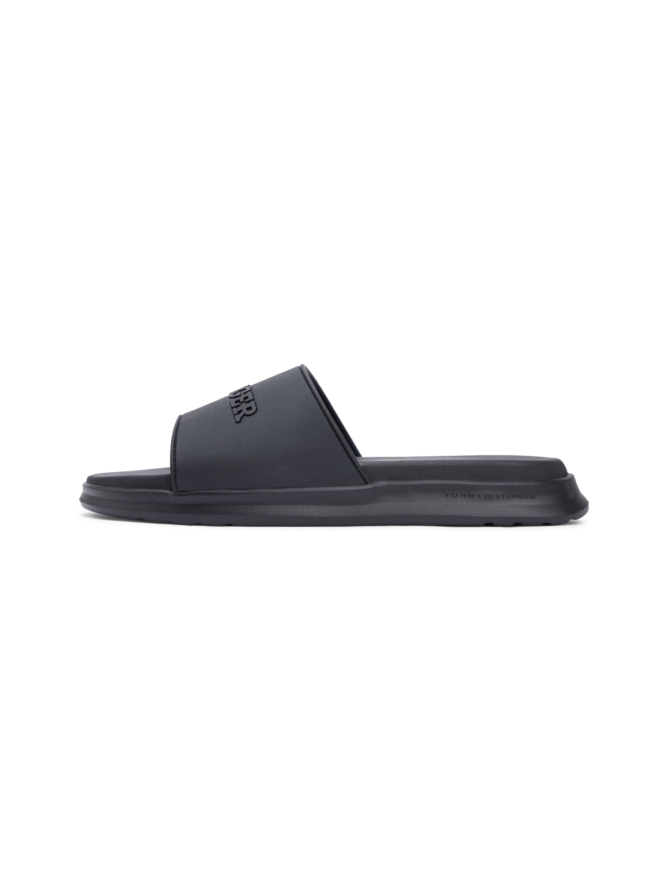 Tommy Hilfiger Pantolette »DUAL DENSITY HILFIGER POOL SLIDE«  Sommerschuh, Schlüpfschuh mit Logoschriftzug