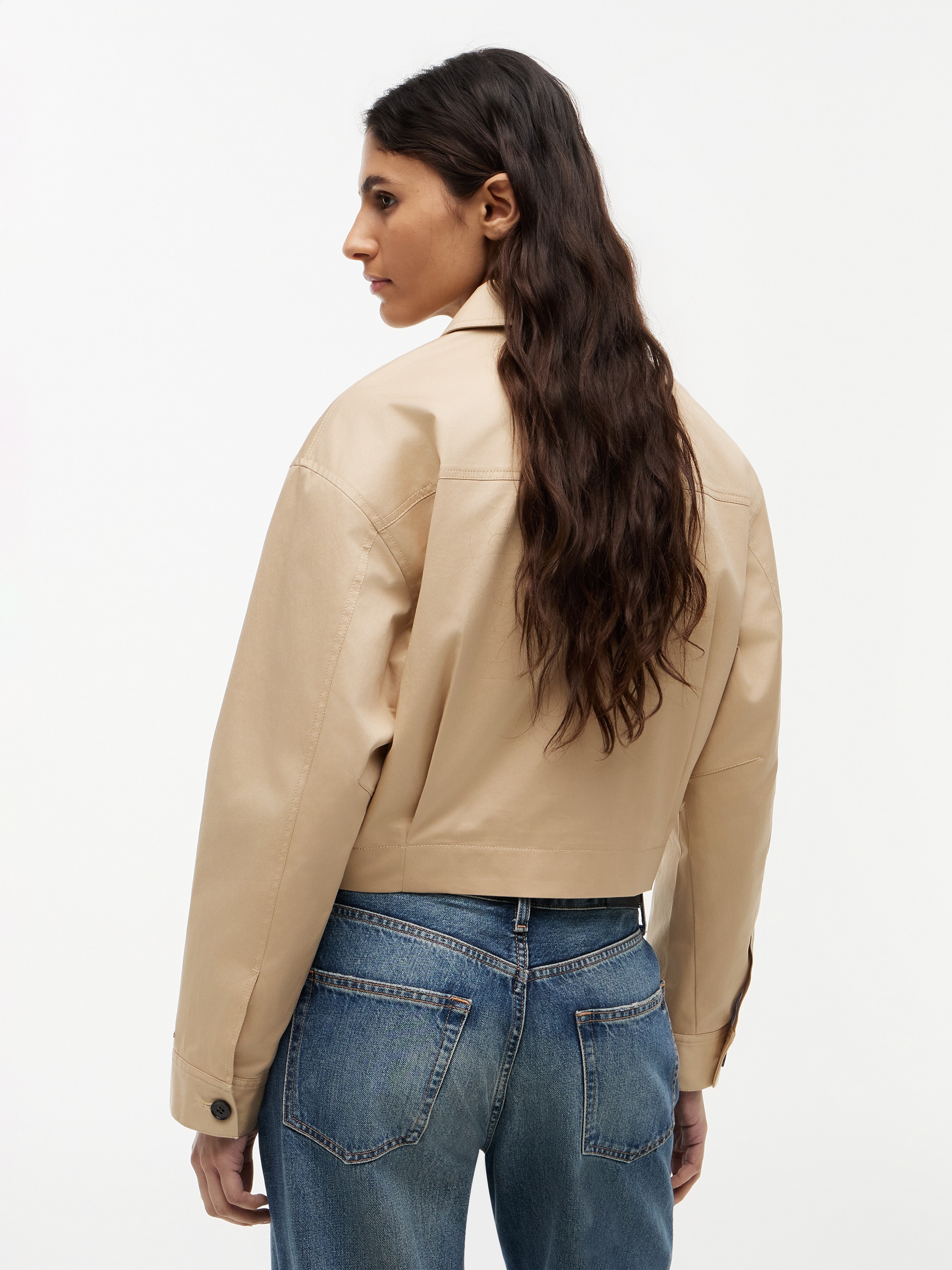 Tommy Hilfiger Veste courte »CHINO DRESSING SHORT JACKET« ohne Kapuze Baumwollmischung