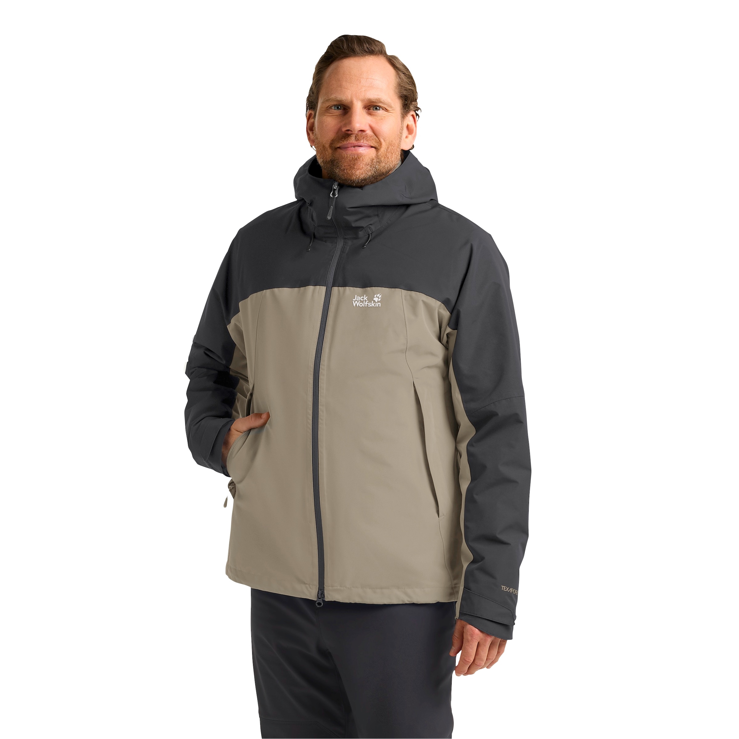 Jack Wolfskin 3-in-1-Funktionsjacke, 3in1, wasserdicht, Übergangsjacke
