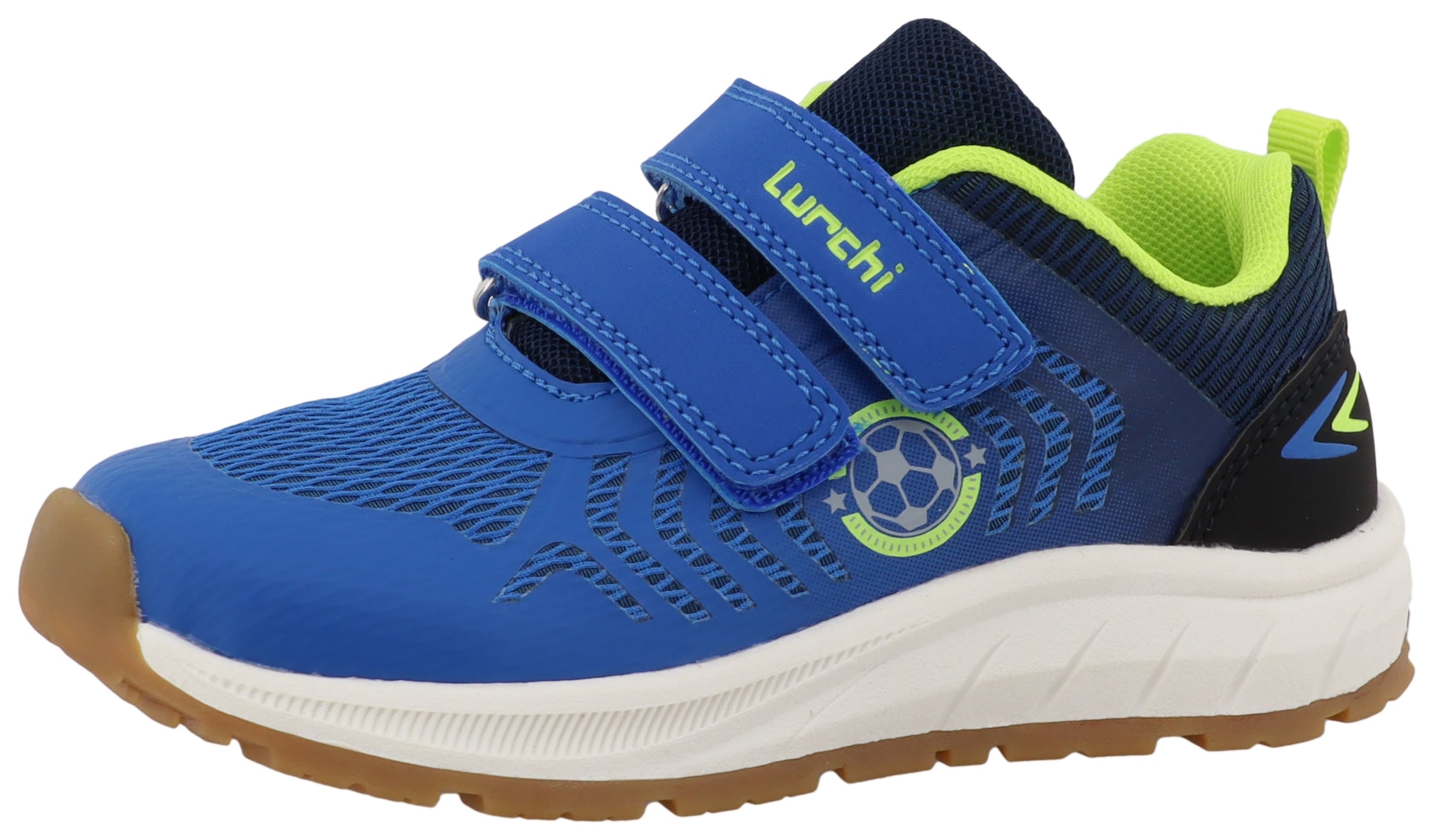 Image of Lurchi Sneaker "Aleks" Sportschuh mit Klett, Grössenschablone zum Download