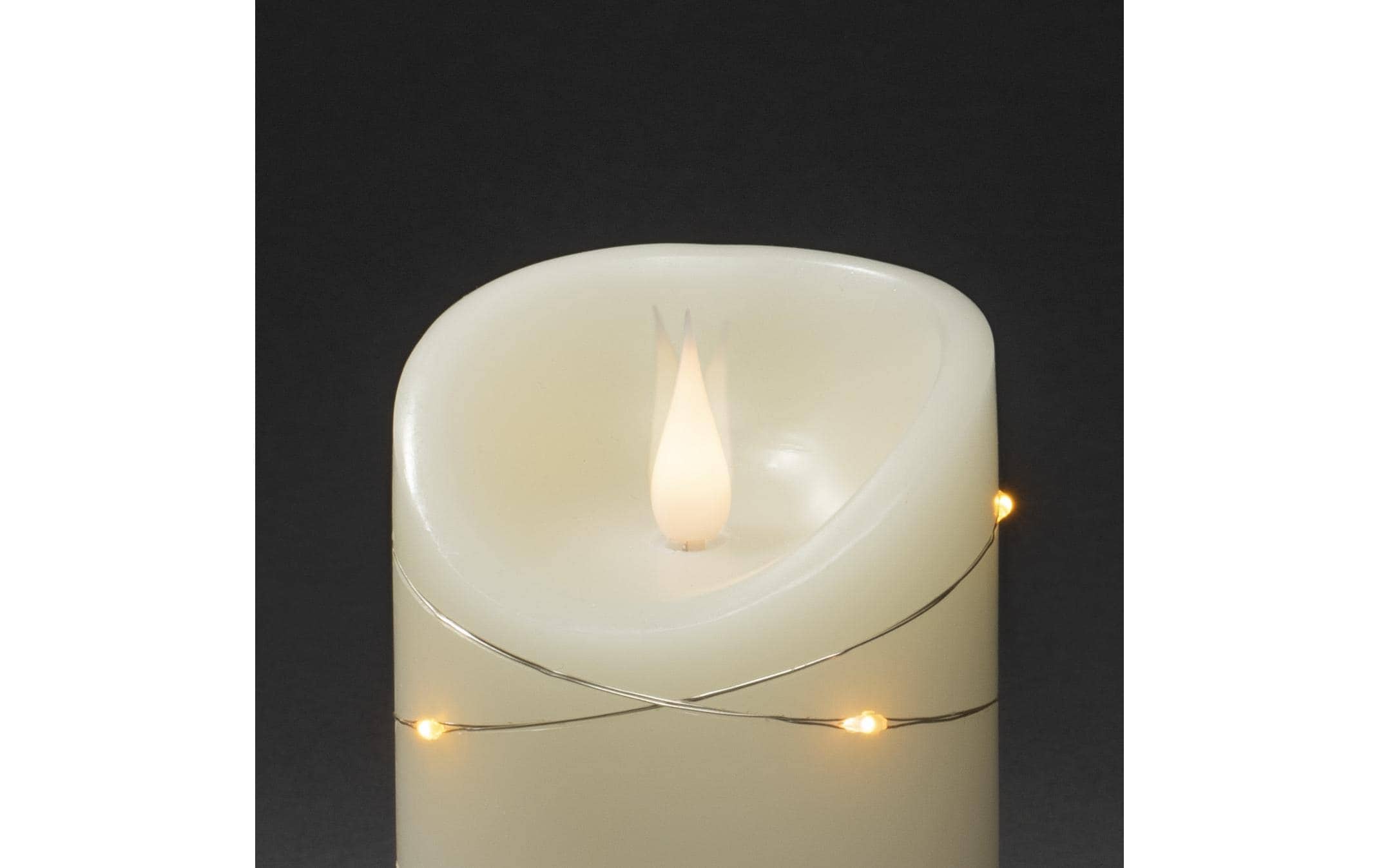 KONSTSMIDE LED-Kerze »Echtwachskerze«