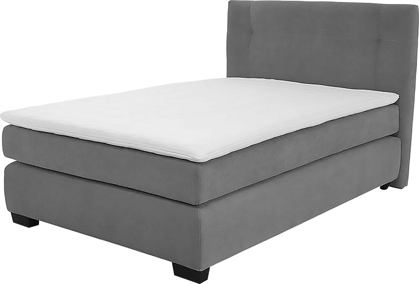 Jockenhöfer Gruppe Lit boxspring »Family, inklusive 7-Zonen-TTFK-Matratzen und Kaltschaumtopper« disponible en largeurs 120, 140 & 180cm