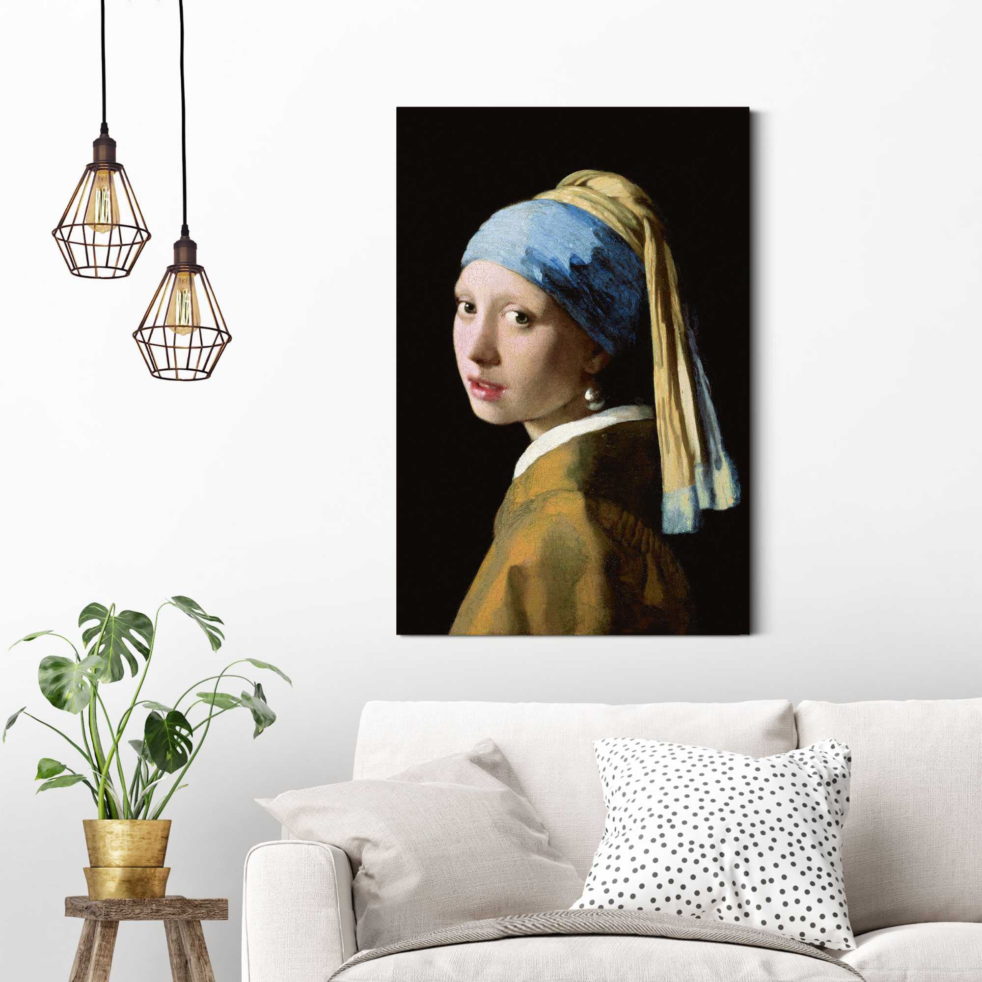Reinders! Deco-Panel »J.Vermeer-Mädchen mit Ohrgehänge«, 60/90 cm