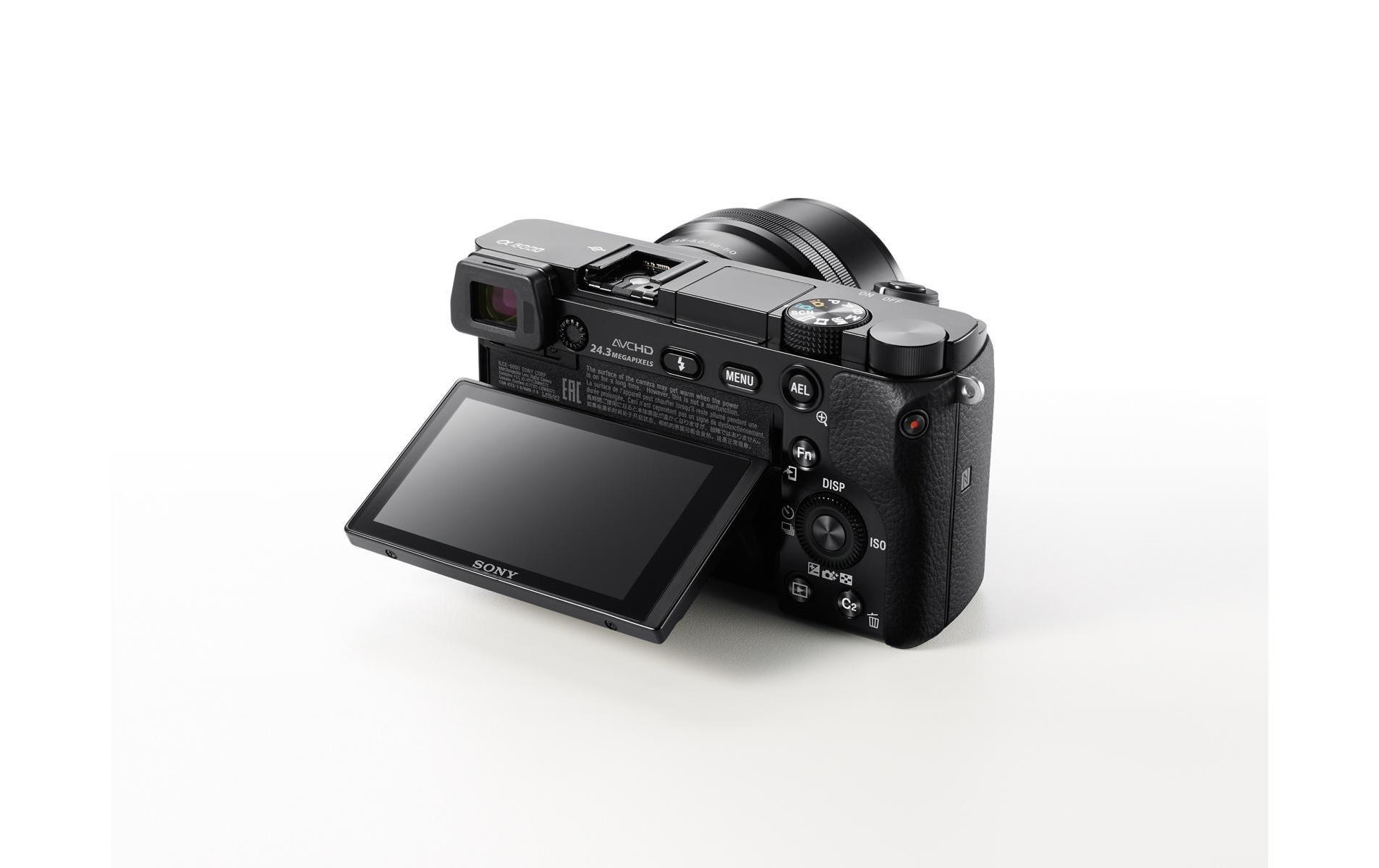 Sony Objektivkamera »Alpha 6000 Kit 16-50 Schwarz«