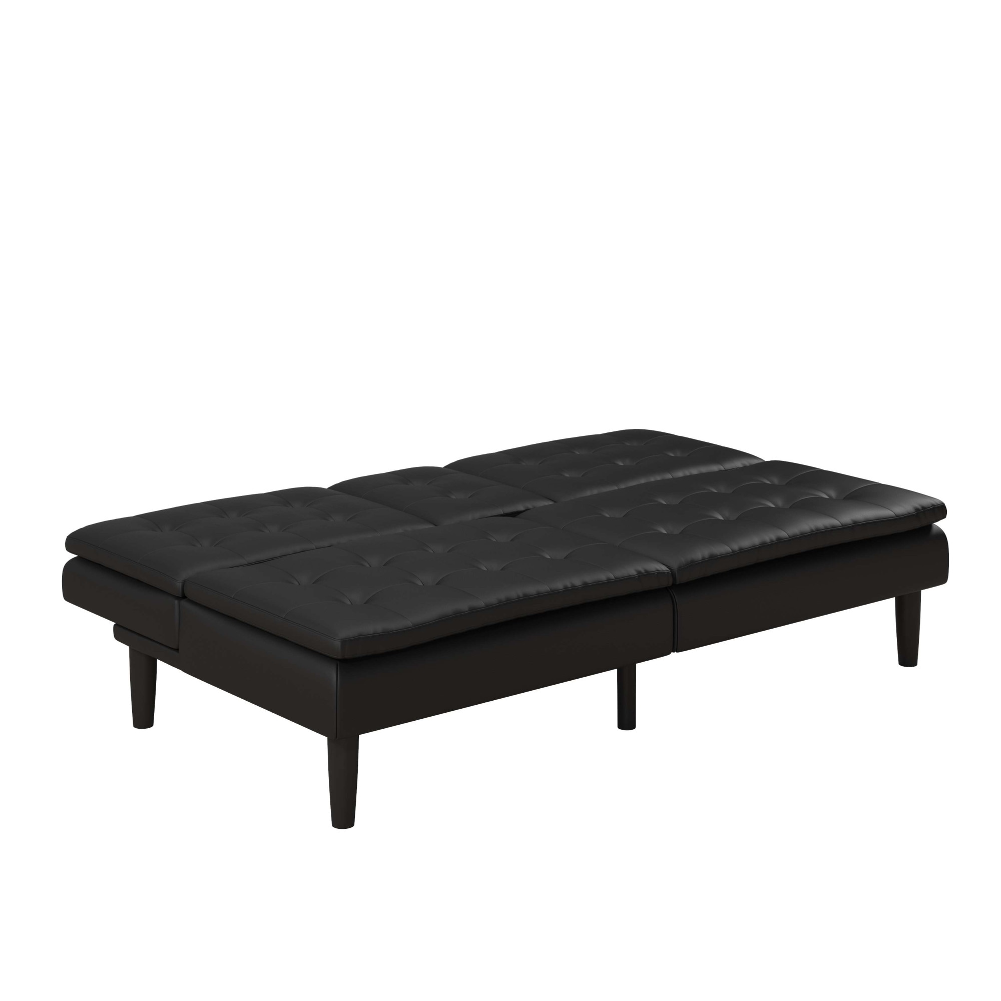Dorel Home Schlafsofa »MAINE, Kinosofa mit Relax- und Bettfunktion, 2 Getränkehalter,«, Liegefläche 190 x 110 cm, Webstoff und Kunstleder